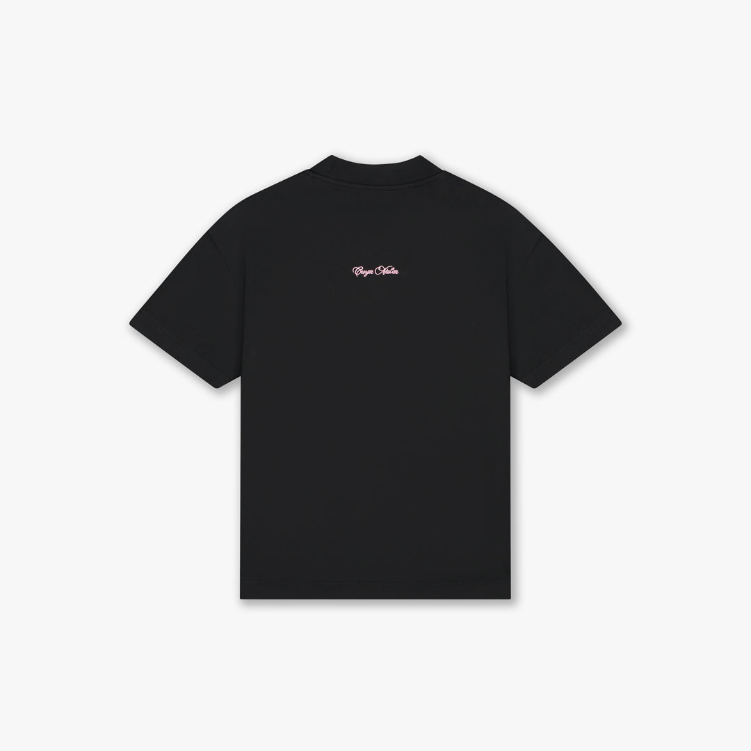 Croyez Contour De La Fleur T-Shirt | Black