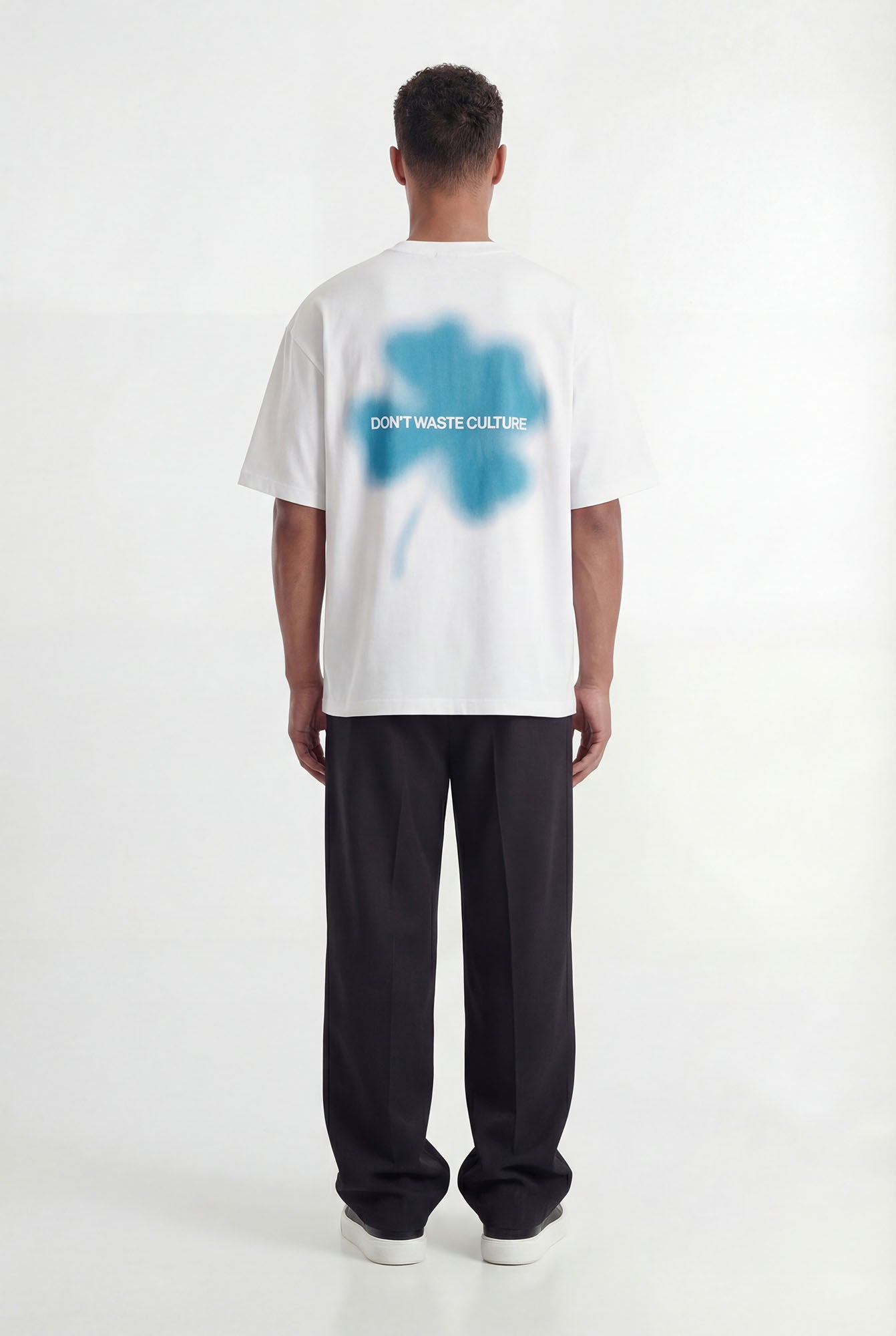 DON’T WASTE CULTRE Kaorisa T-shirt White