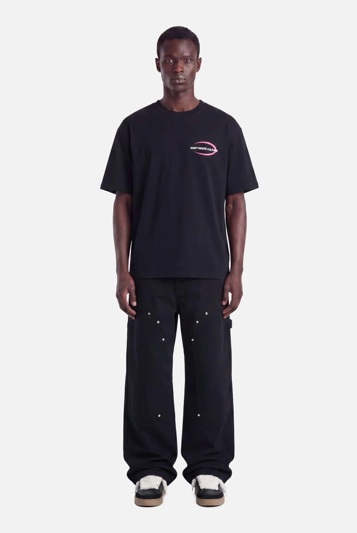 DON’T WASTE CULTURE LIRA T-SHIRT | BLACK