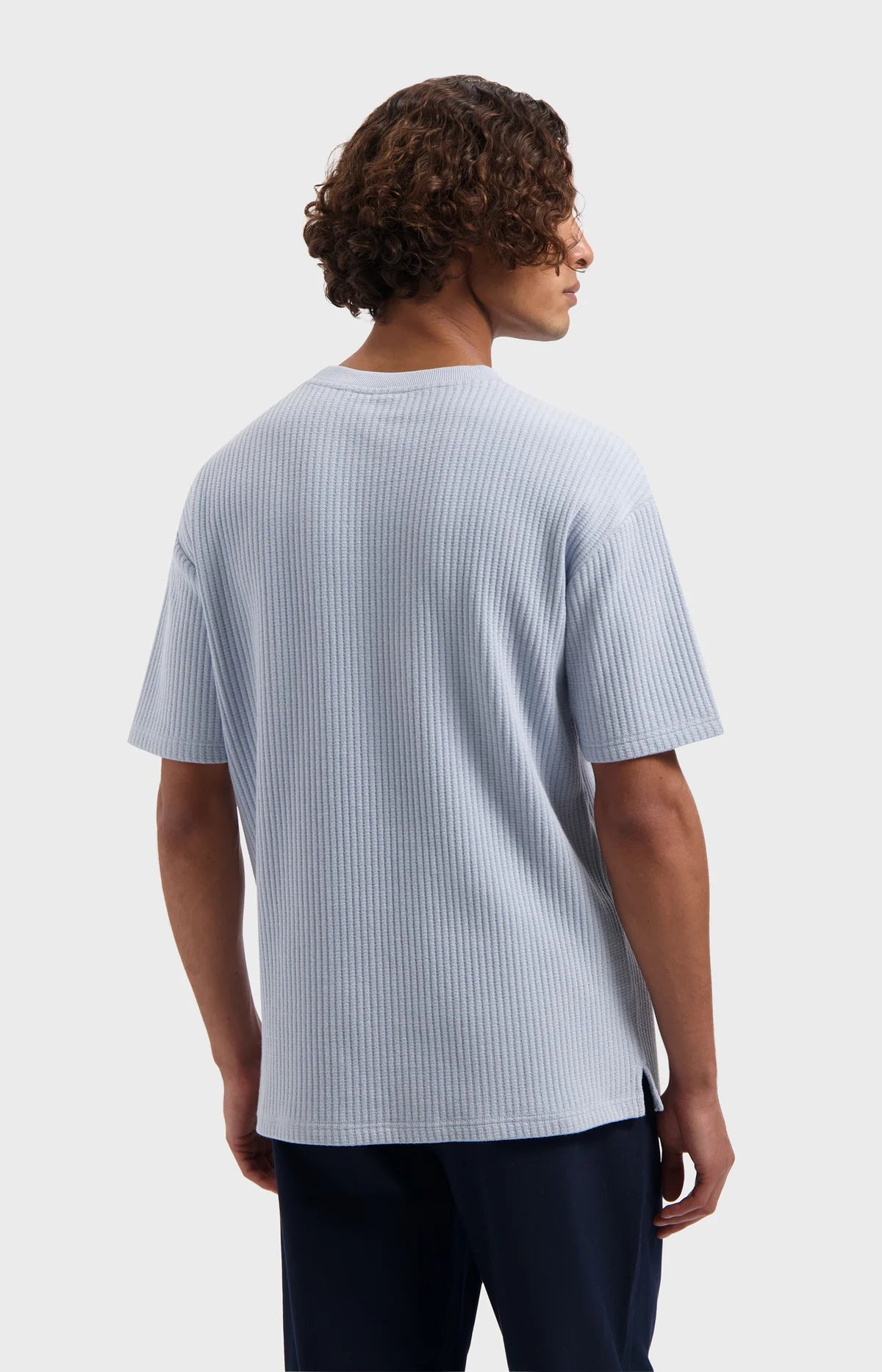 LAW OF THE SEA SALOR RIBBED T-SHIRT Nantucket Breeze