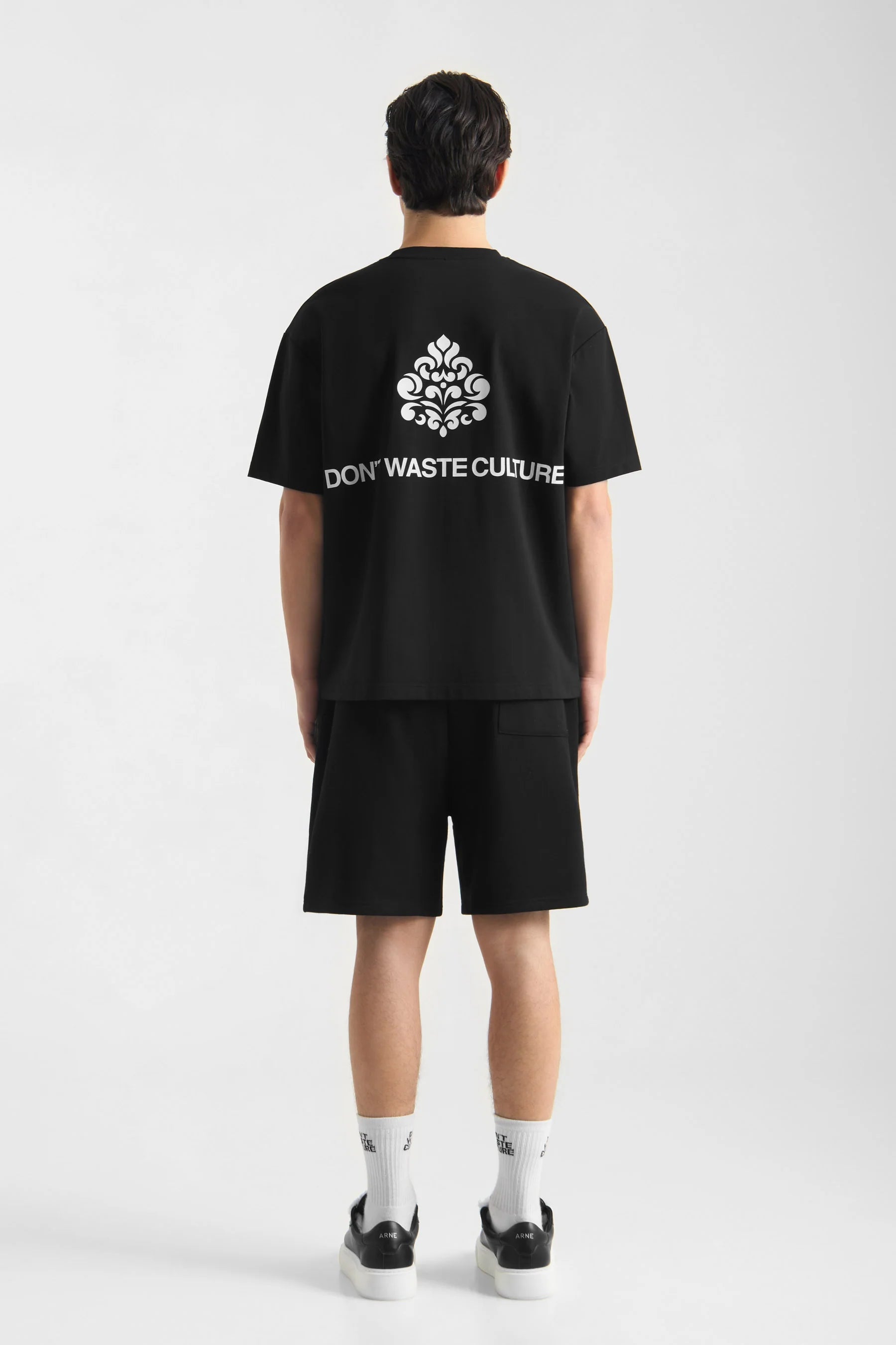 DON’T WASTE CULTURE RENAYA SHORTS | BLACK