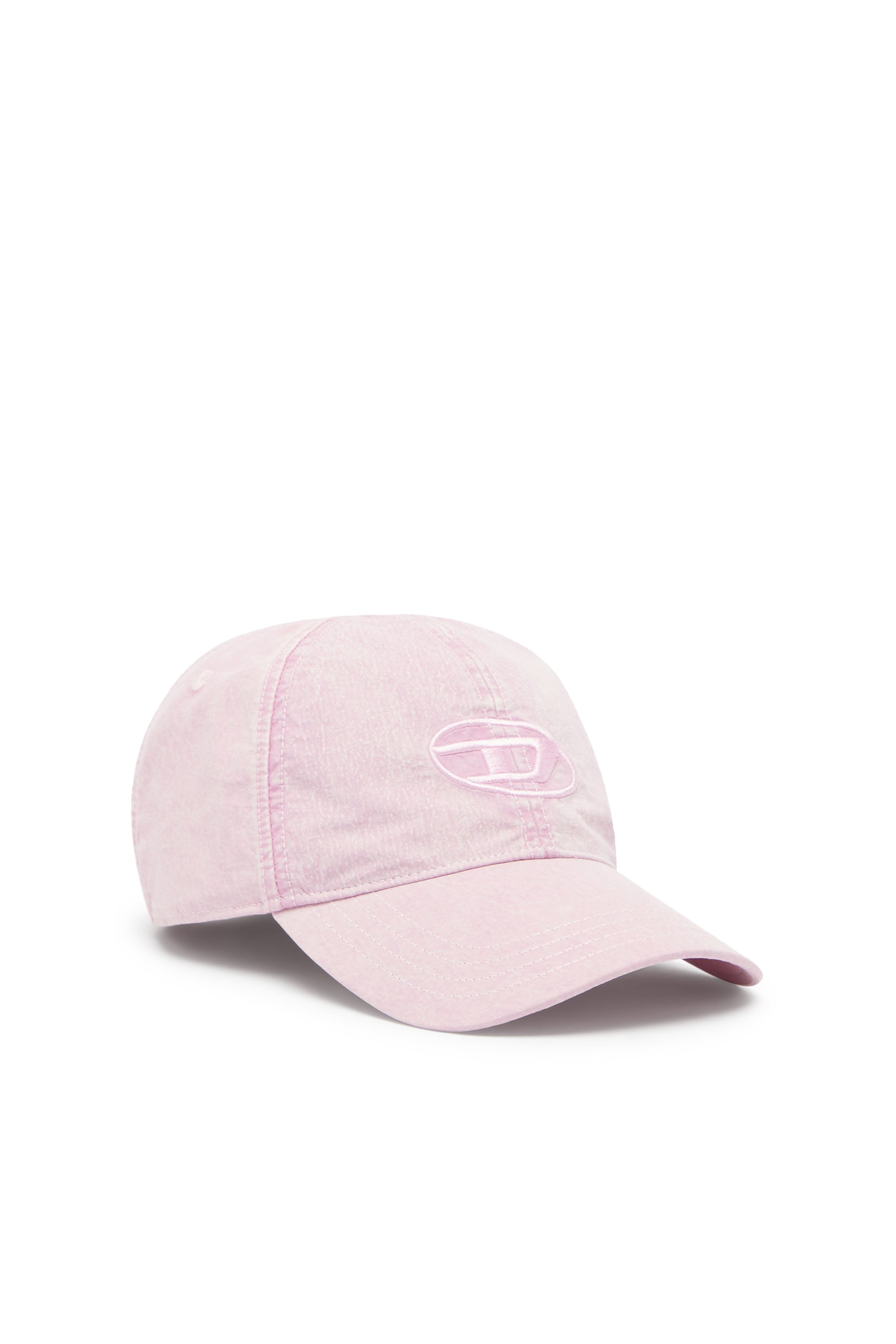DIESEL Baseball Cap With Embroidered Oval D