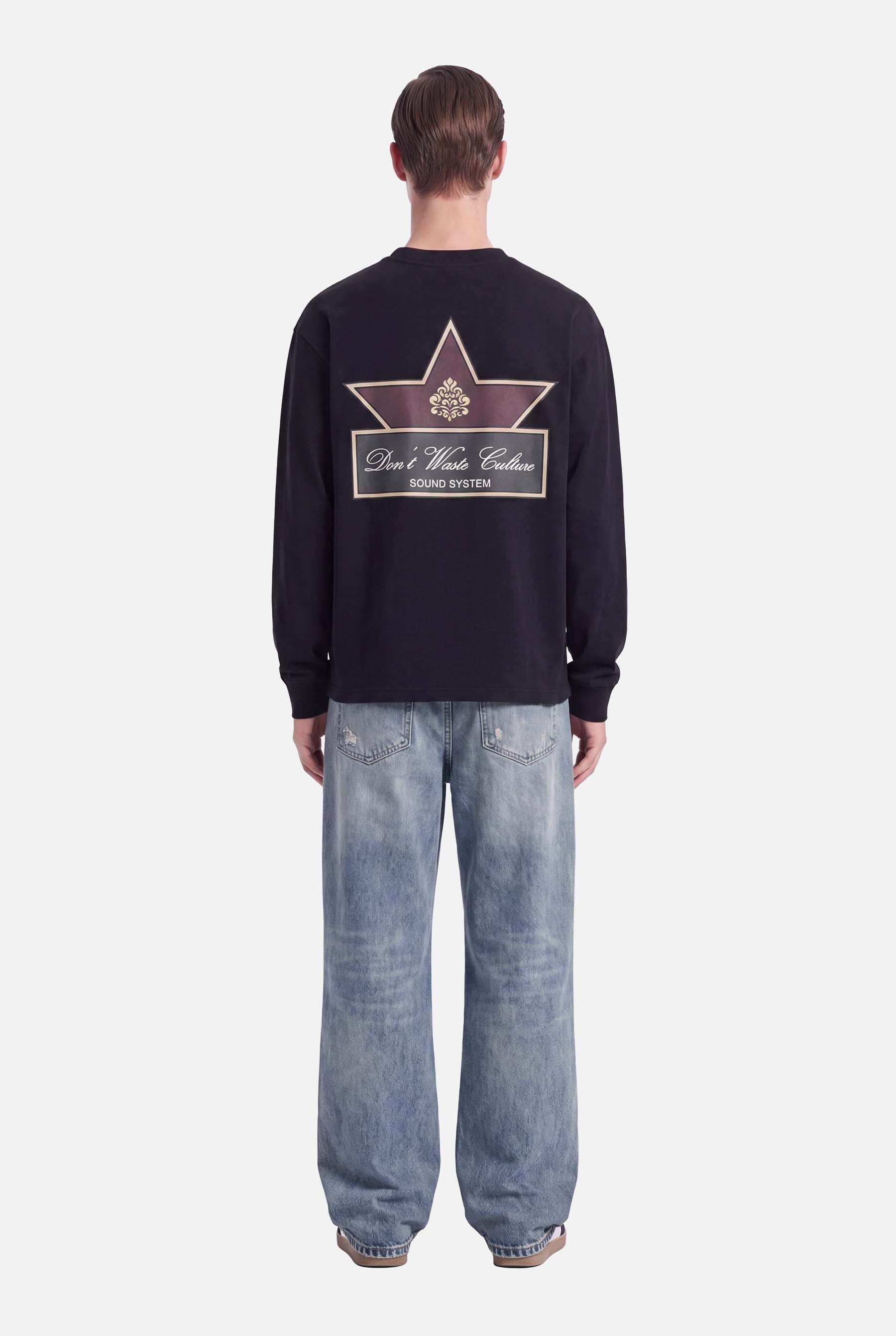 DON’T WASTE CULTURE OREL LONGSLEEVE | BLACK