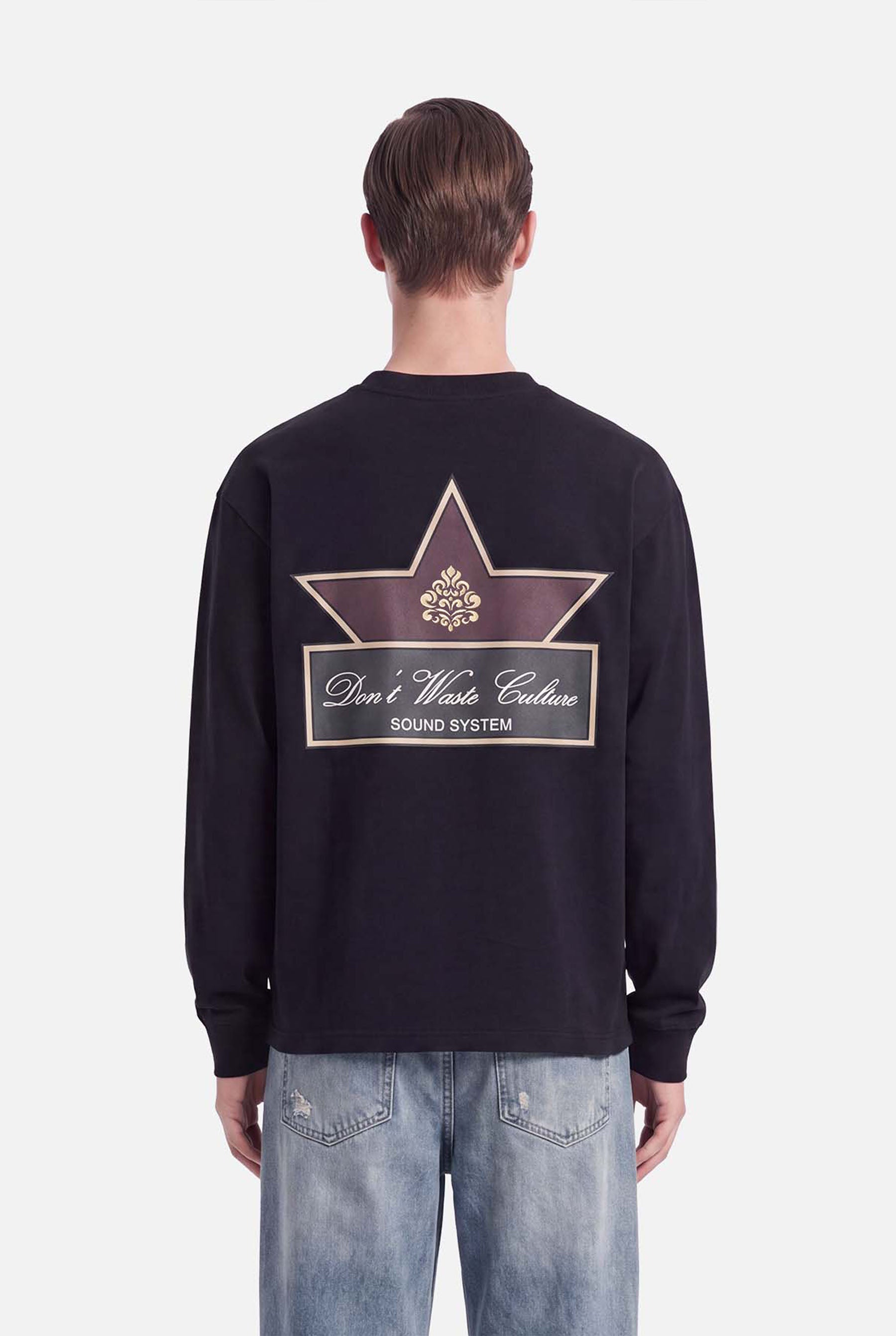 DON’T WASTE CULTURE OREL LONGSLEEVE | BLACK