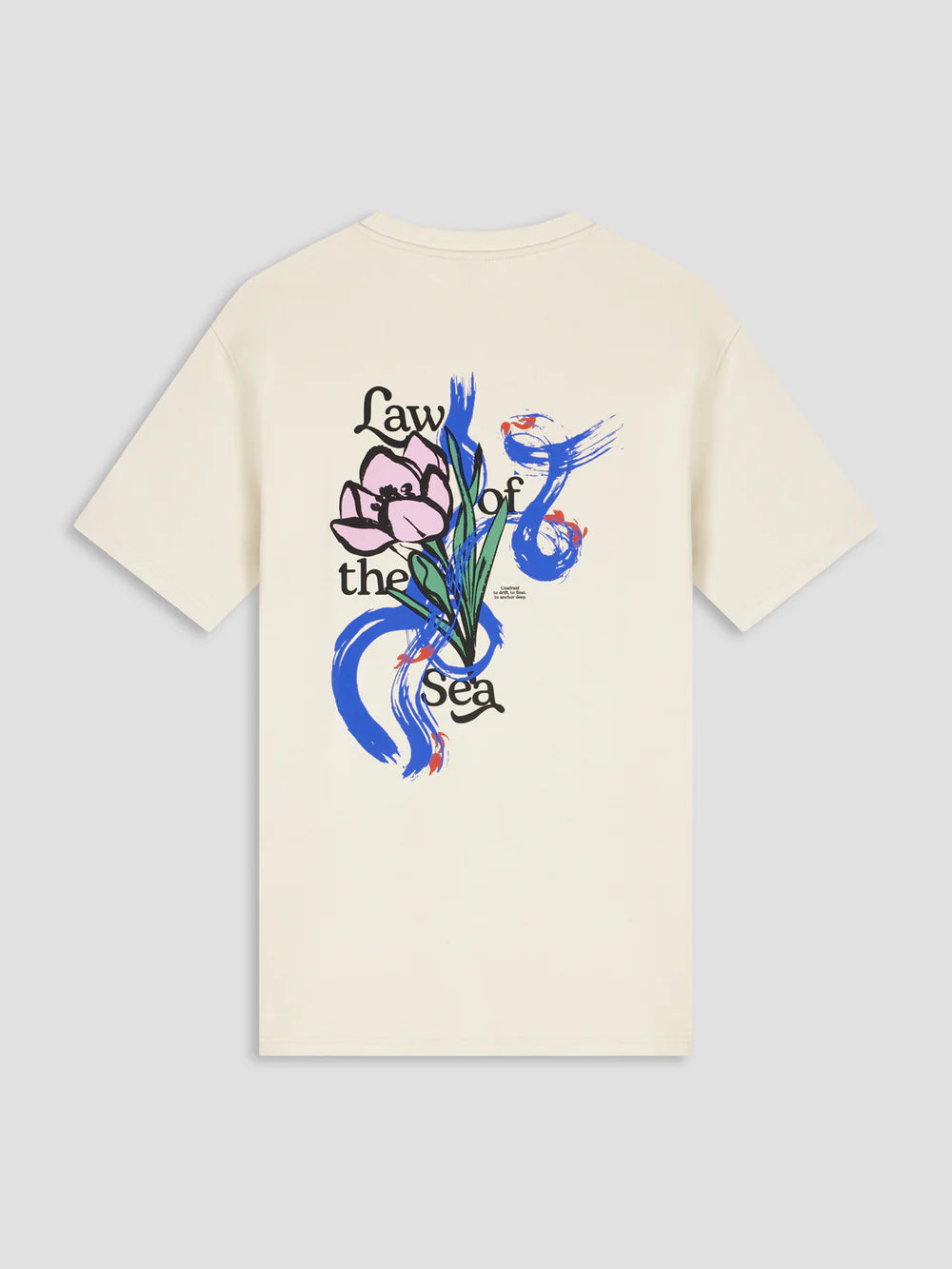 LIFE FLOW ARTWORK T-SHIRT Almond Milk