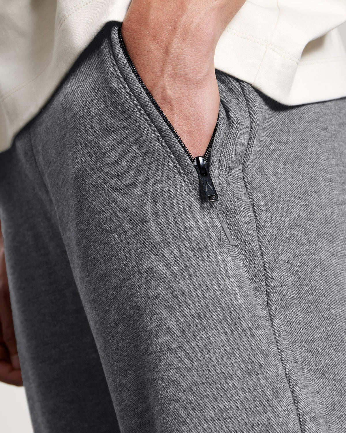 AEDEN MUSK PANTS | DARK GREY MELANGE