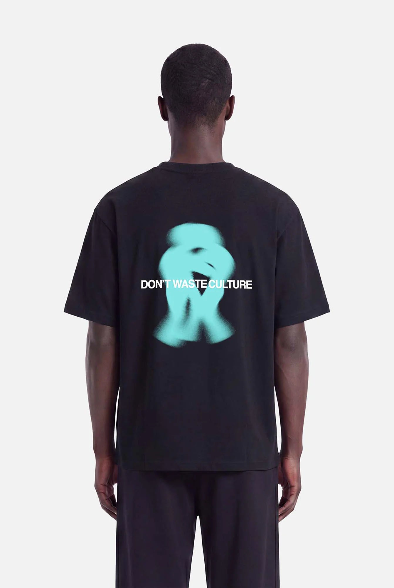 DON’T WASTE CULTURE RISA T-SHIRT | BLACK