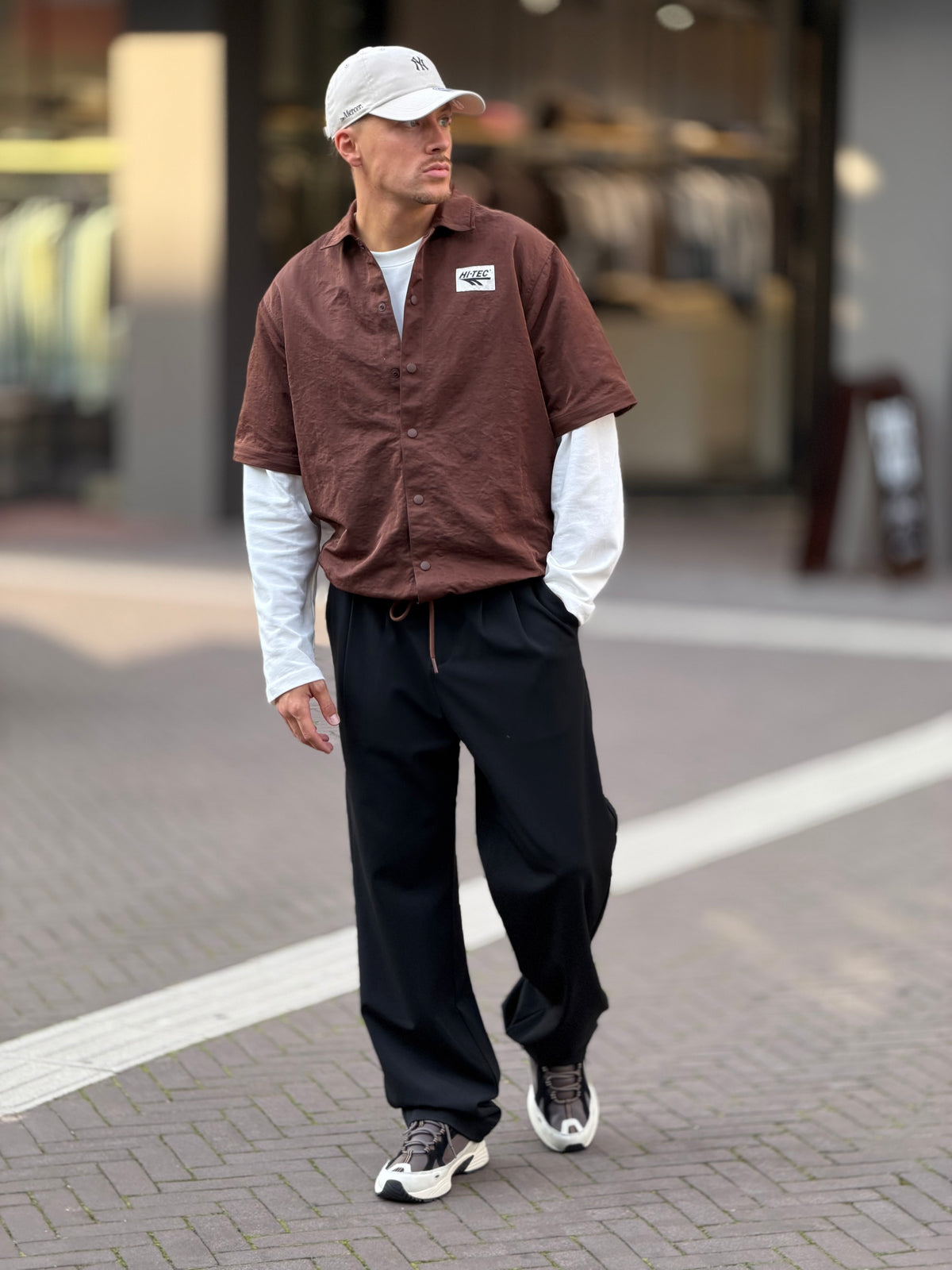 HI-TEC SR ZIP-OFF SHIRT Java