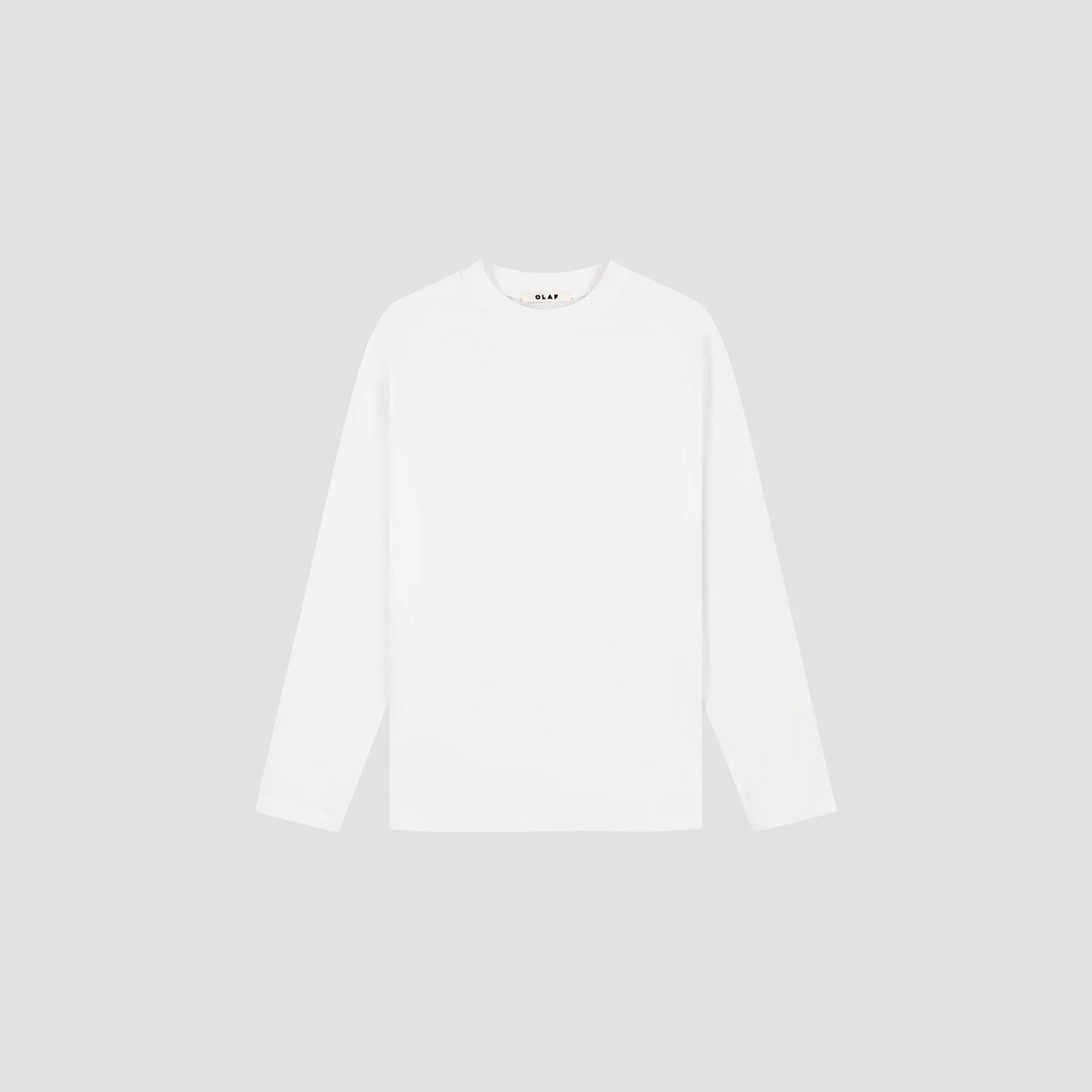 OLAF DOILY LS TEE Optical White