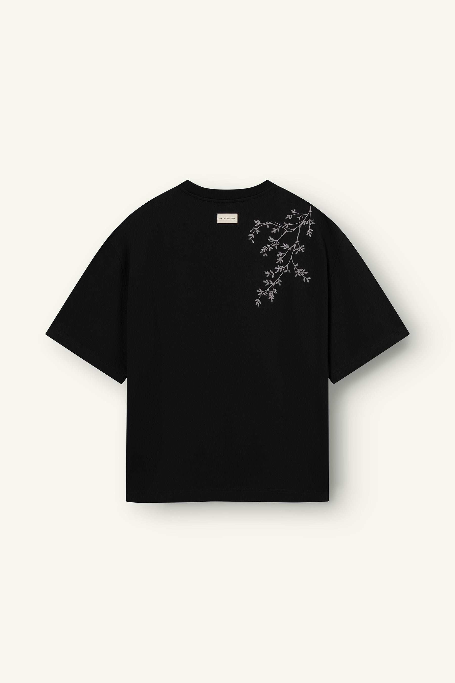 DON’T WASTE CULTURE MORIKAE T-SHIRT | BLACK