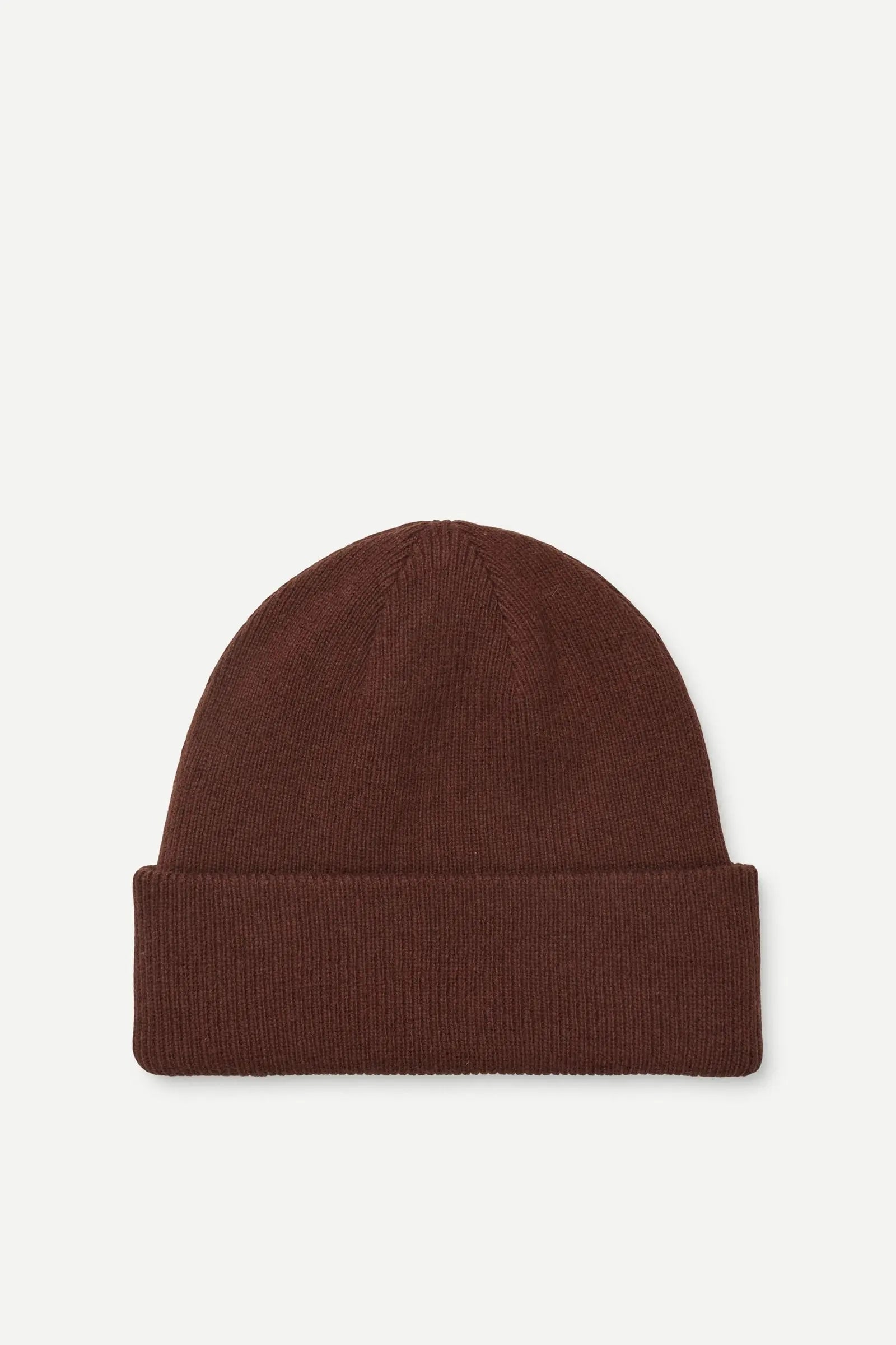 SAMSOE SAMSOE THE BEANIE 2280 Bitter Chocolate