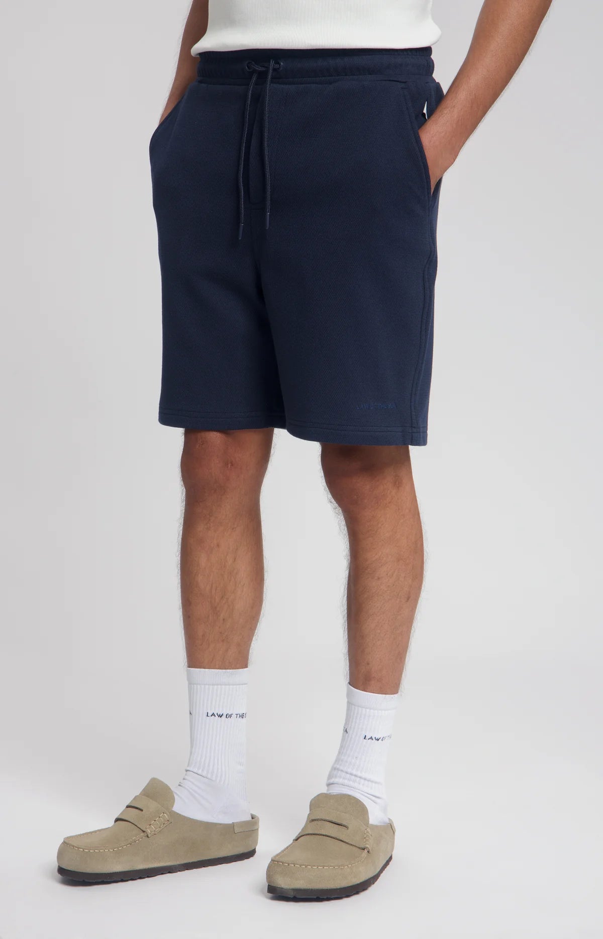 LAW OF THE SEA SAMUDRA STRUCTURED SHORTS Sky Captain