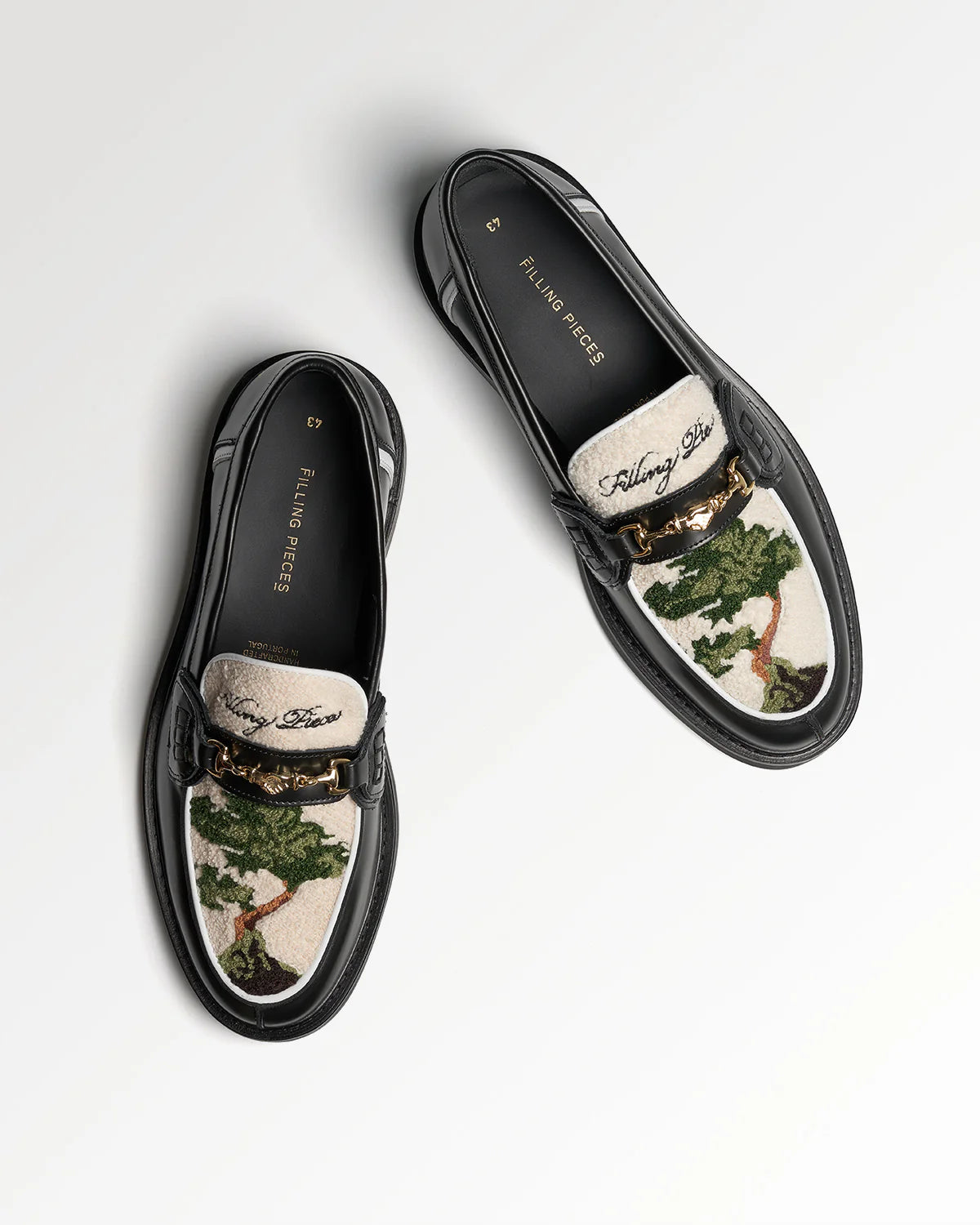 FILLING PIECES LOAFER BONSAI Black