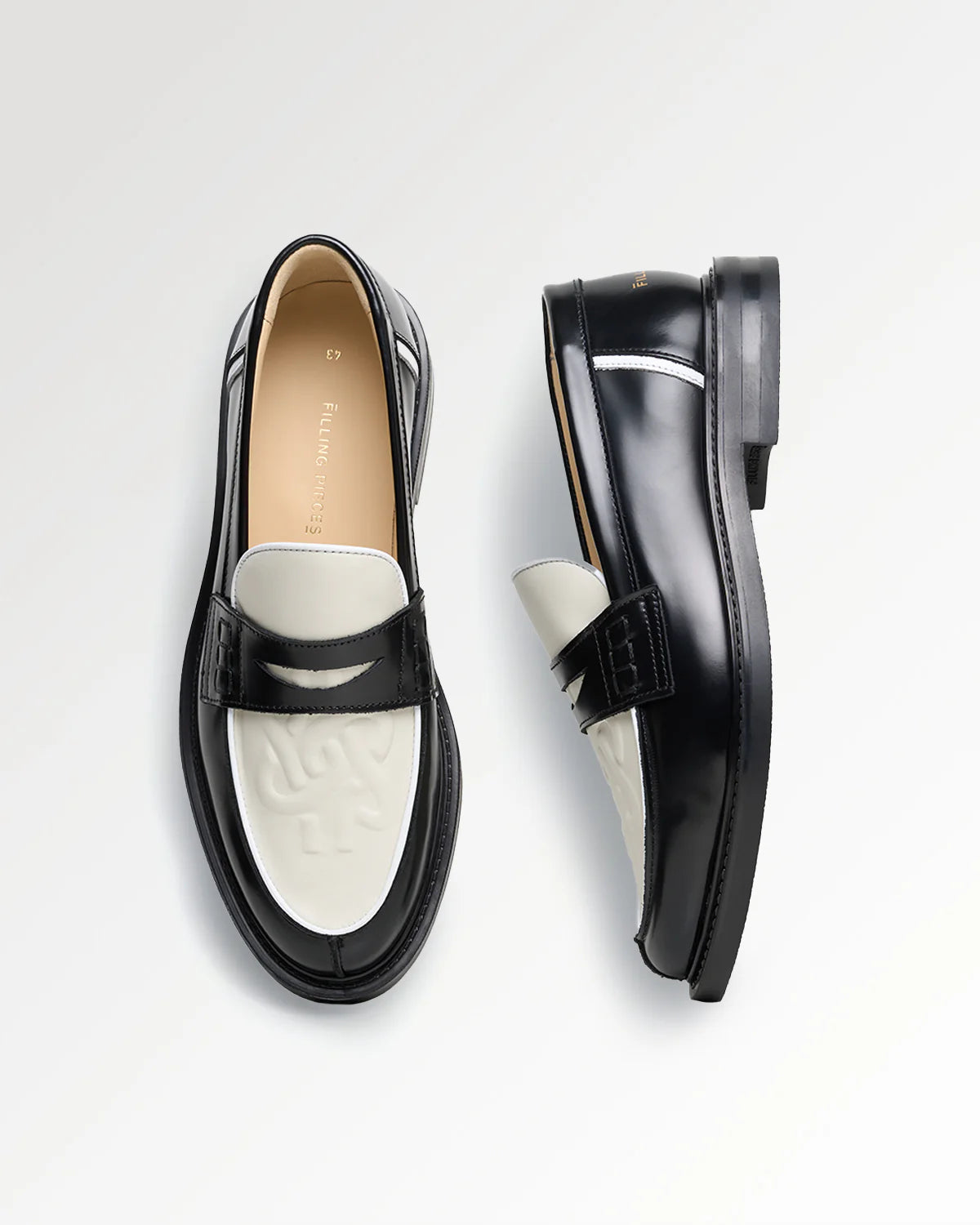 FILLING PIECES LOAFER GOWTU SOLID Off White