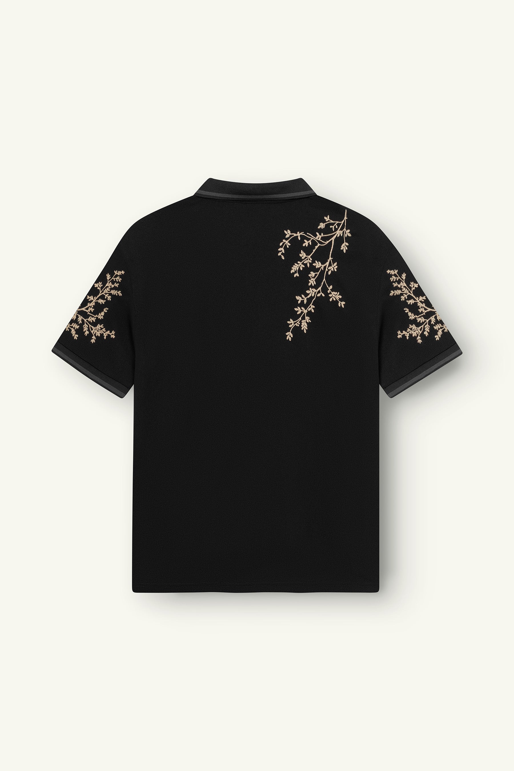 DON'T WASTE CULTURE Momohana T-shirt Black