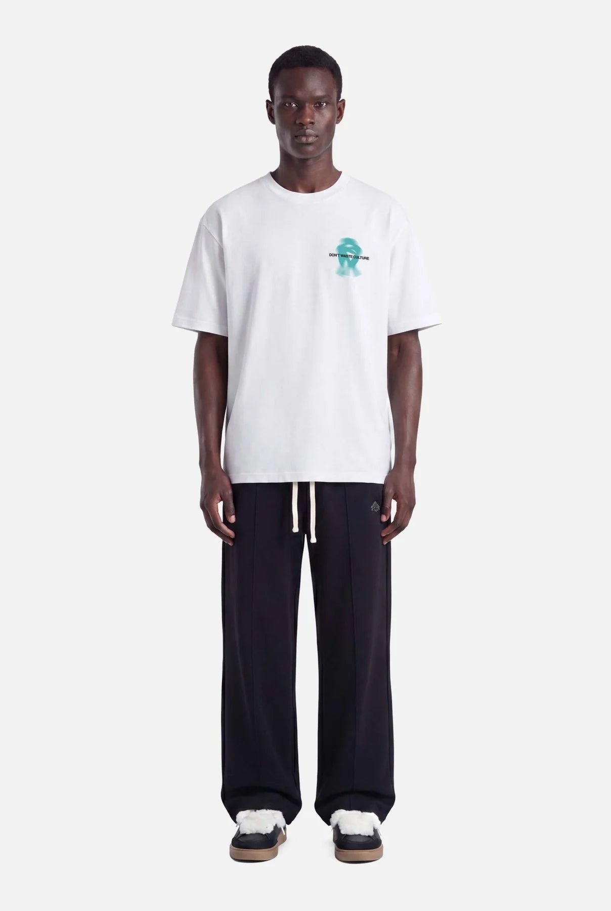 DON’T WASTE CULTURE RISA T-SHIRT | OFF-WHITE