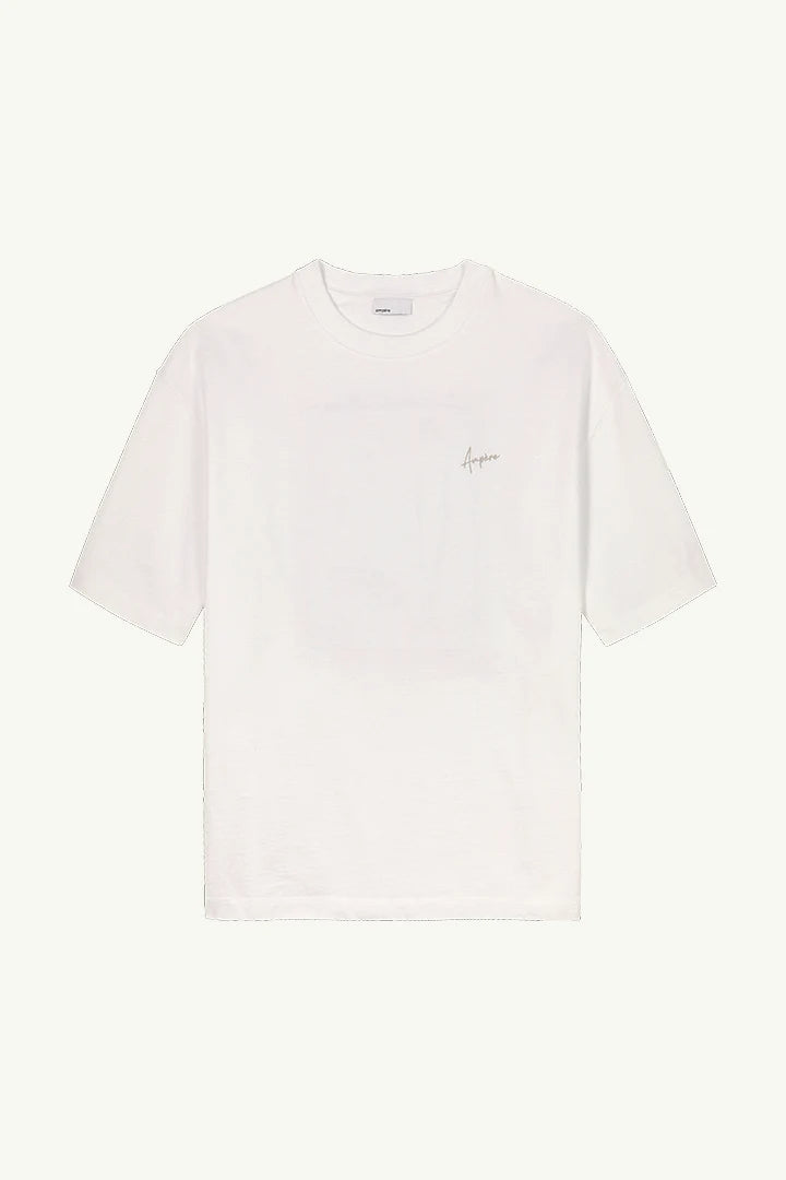 Ampère August Dry Jersey OE Tee in Abbey White