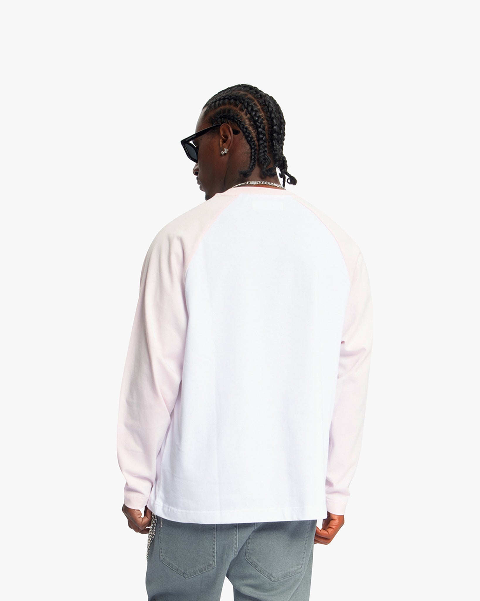 Croyez Fraternité Raglan Longsleeve | White