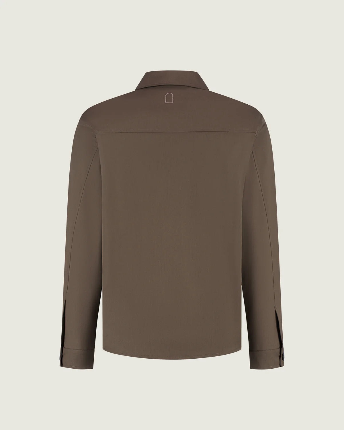DUQUEZZI WOOL BLEND OVERSHIRT | CARAMEL SYRUP
