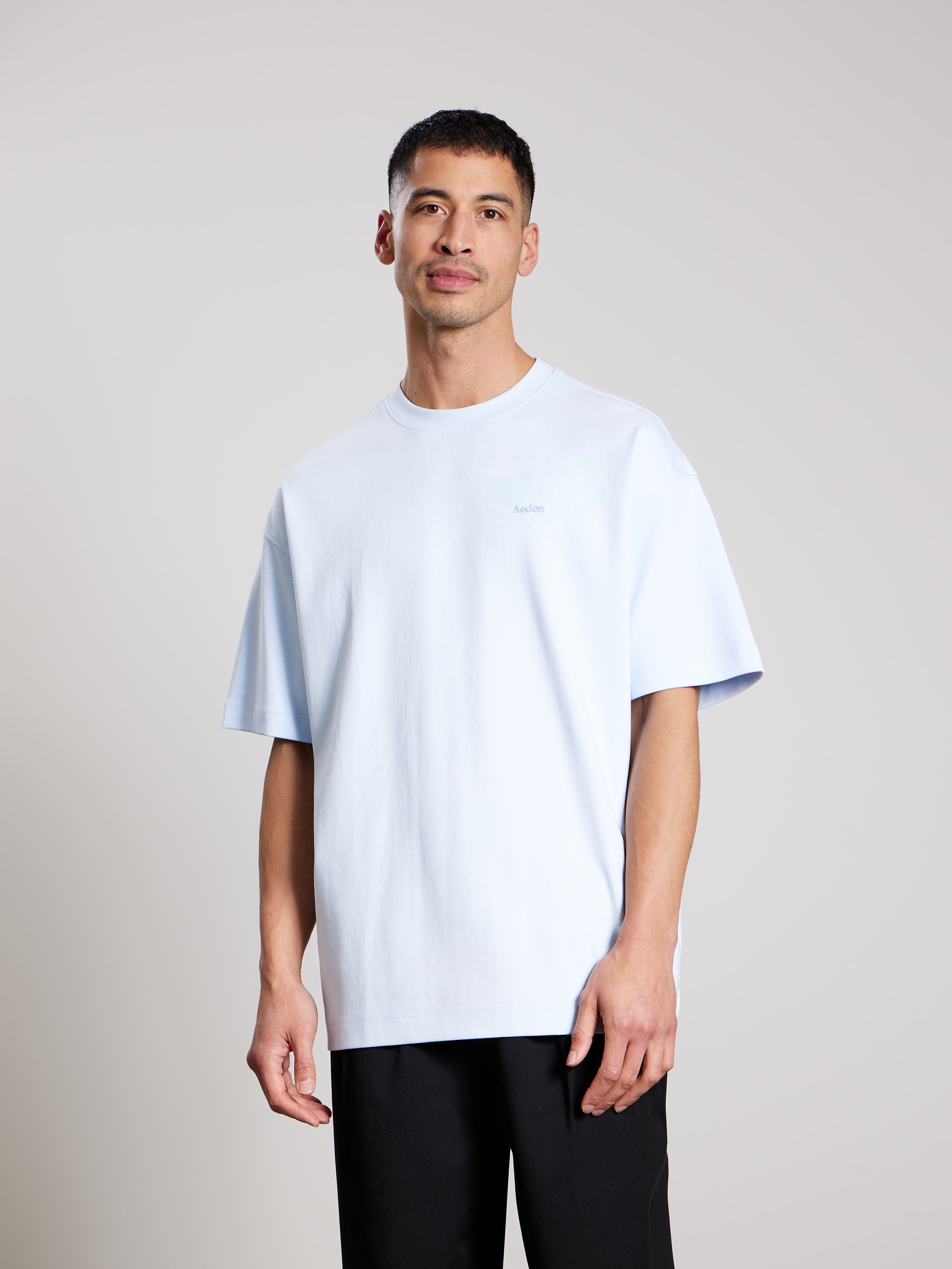 AEDEN ROMELO TEE Ice Water