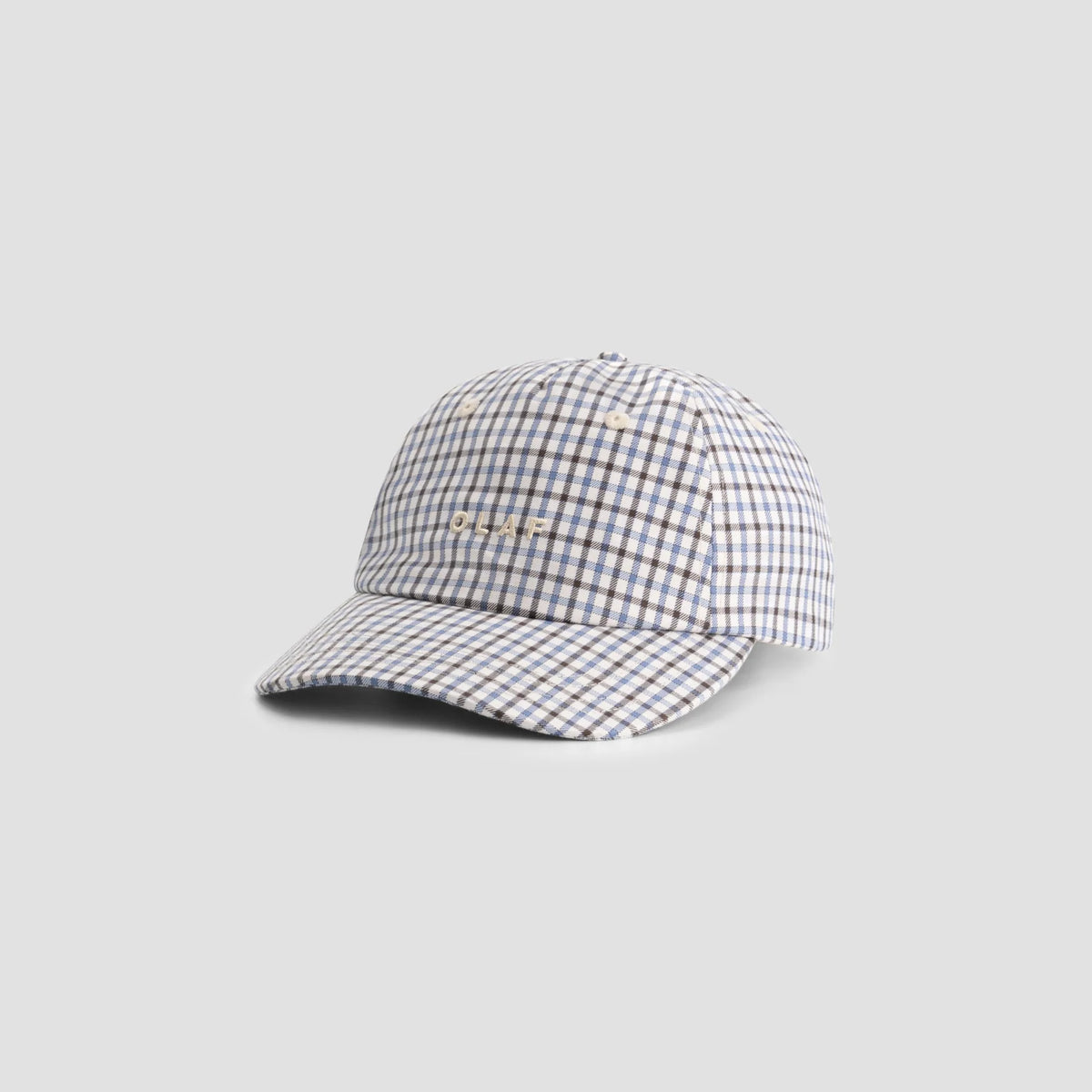 OLAF PLAID 5 PANEL CAP Bracken/Dusty