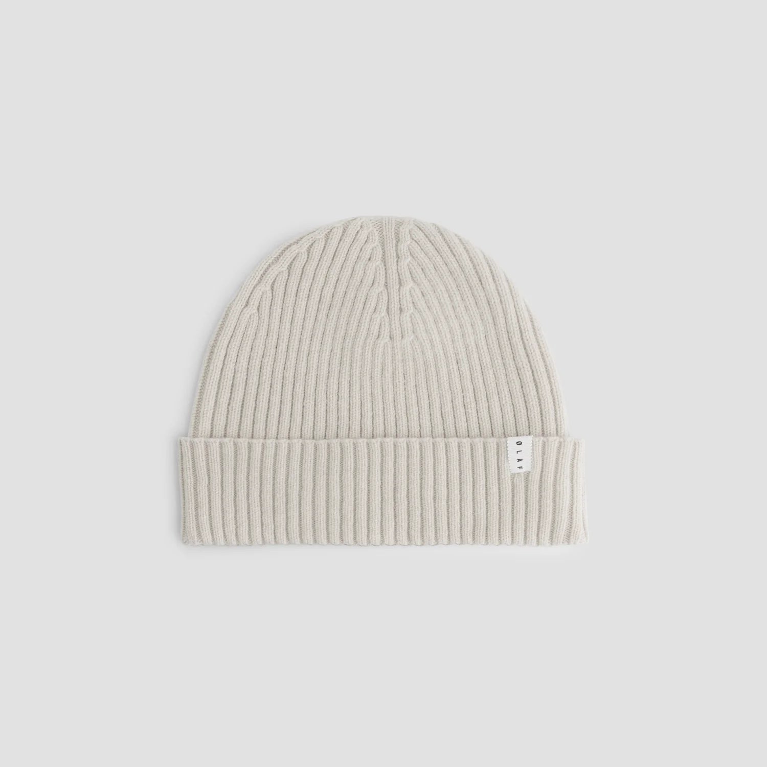ØLÅF Wool Beanie Cement