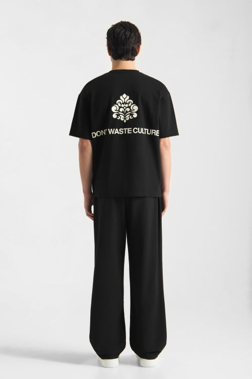 DON'T WASTE CULTURE AZEMARI T-SHIRT | BLACK