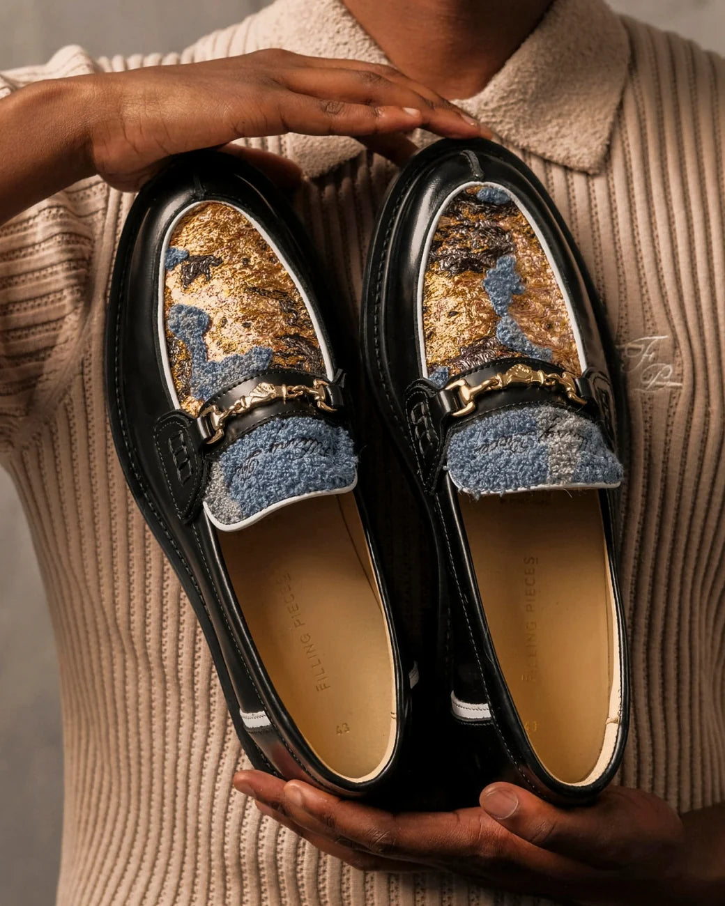 FILLING PIECES DOG LOAFER | Black