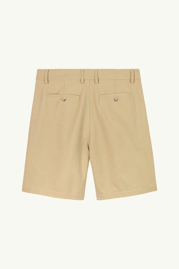 Ampère Maud Double Weave Balloon Short in Olive Grey