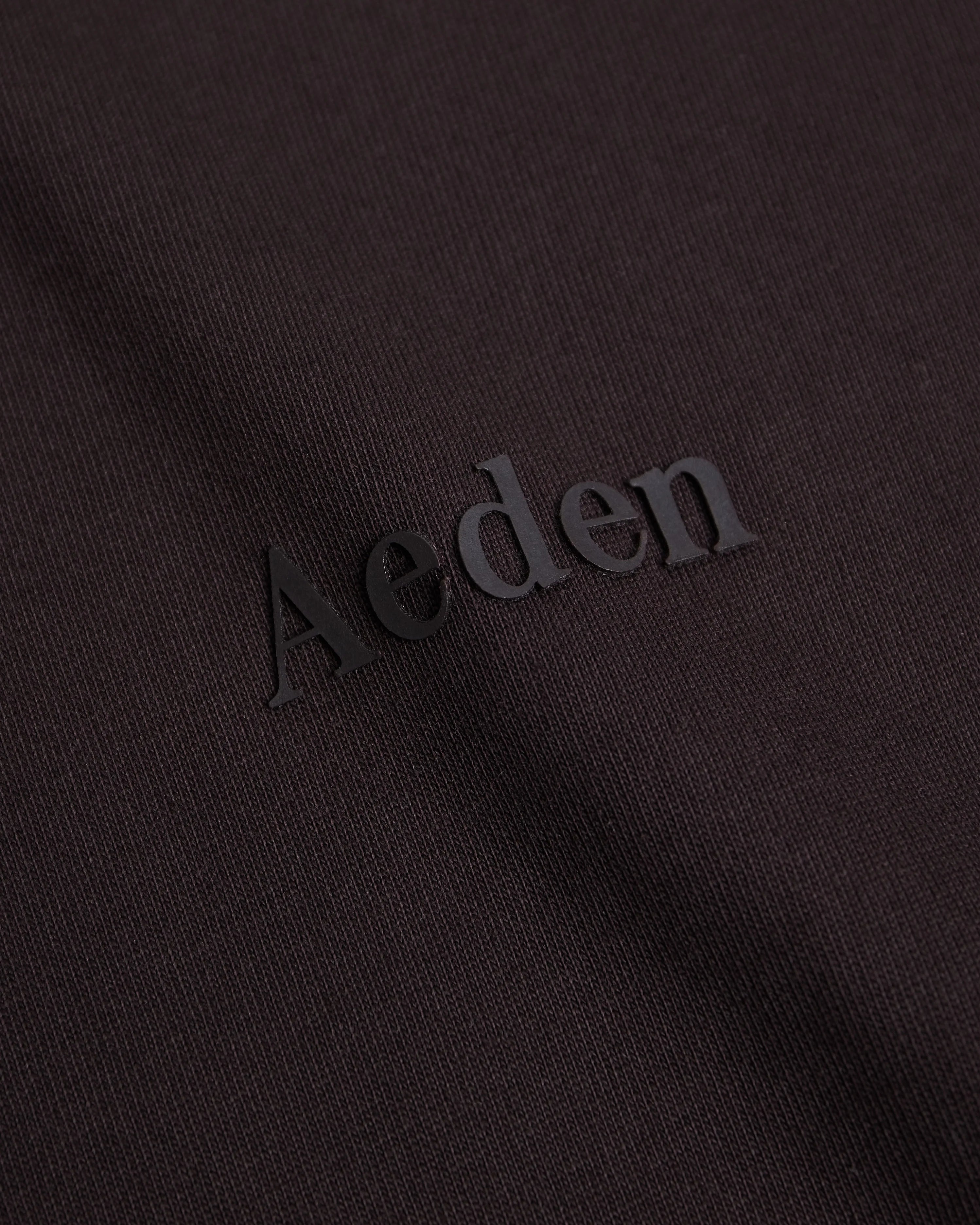 AEDEN RYNX LONG-SLEEVE TEE | GANACHE