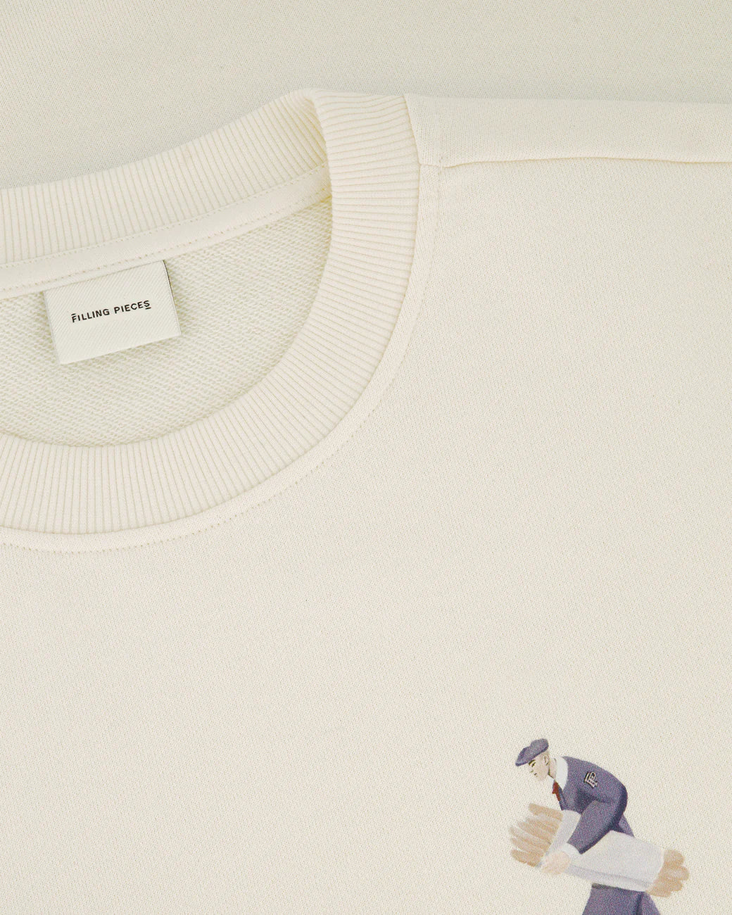 FILLING PIECES Sweatshirt Bakery Antique White