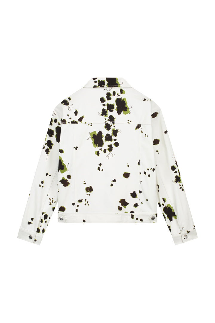 AMPÈRE GWEN DENIM JACKET | WHITE