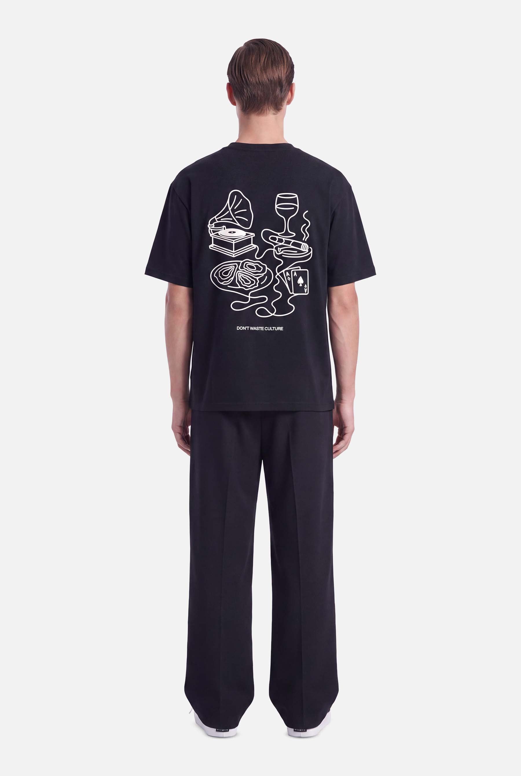 DON’T WASTE CULTURE ETTA T-SHIRT | BLACK