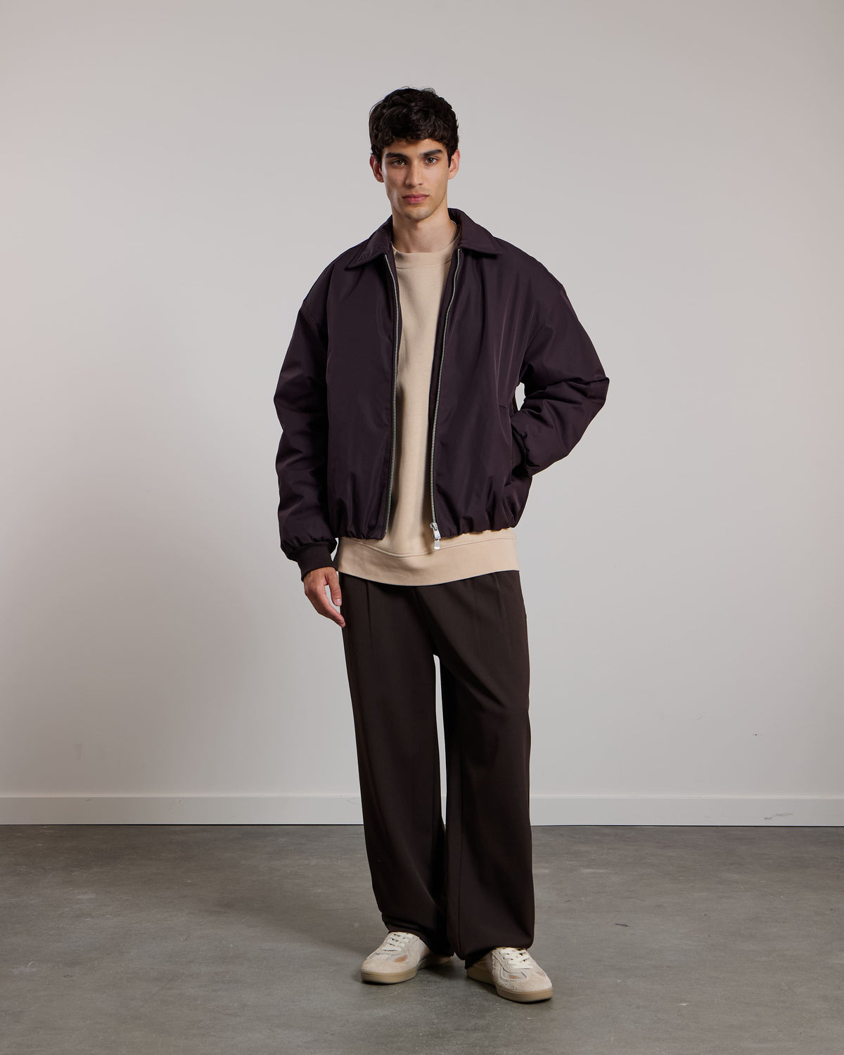AEDEN ALTAN JACKET | GANACHE