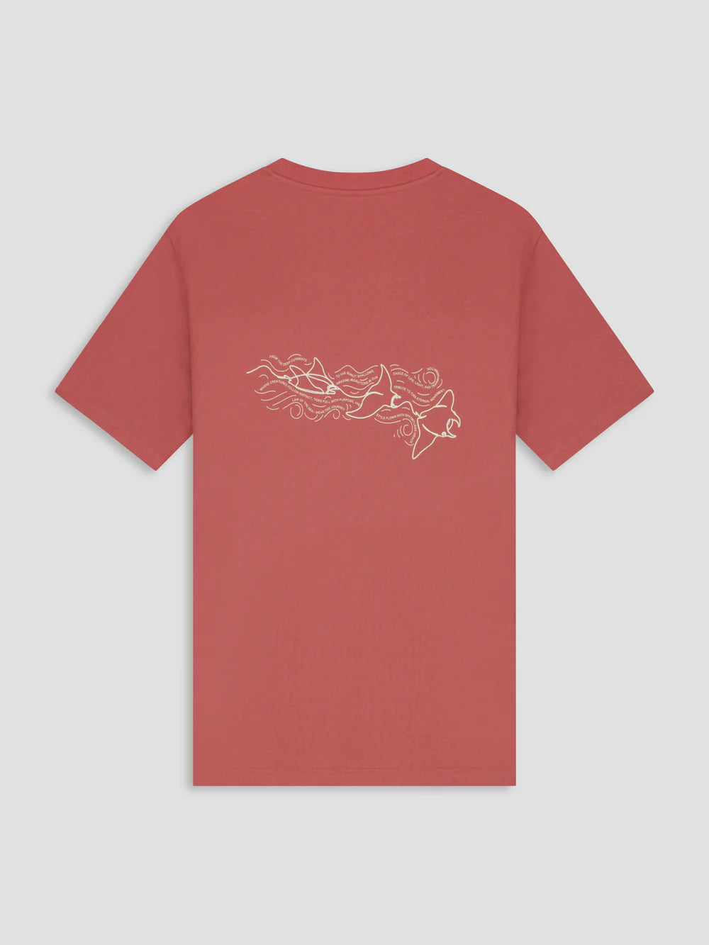 INSTINCT ARTWORK T-SHIRT Terra Red