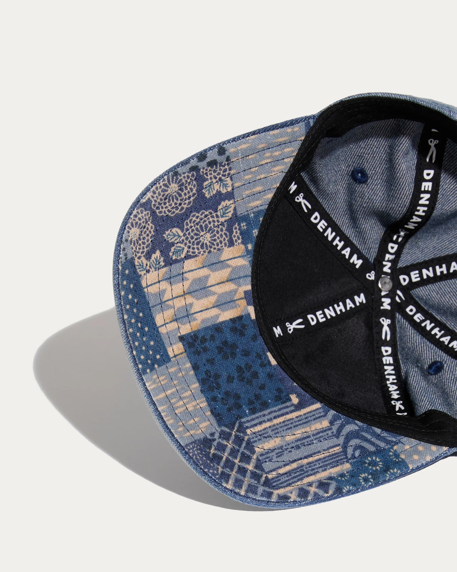 DENHAM D21 BASEBALL CAP Blue