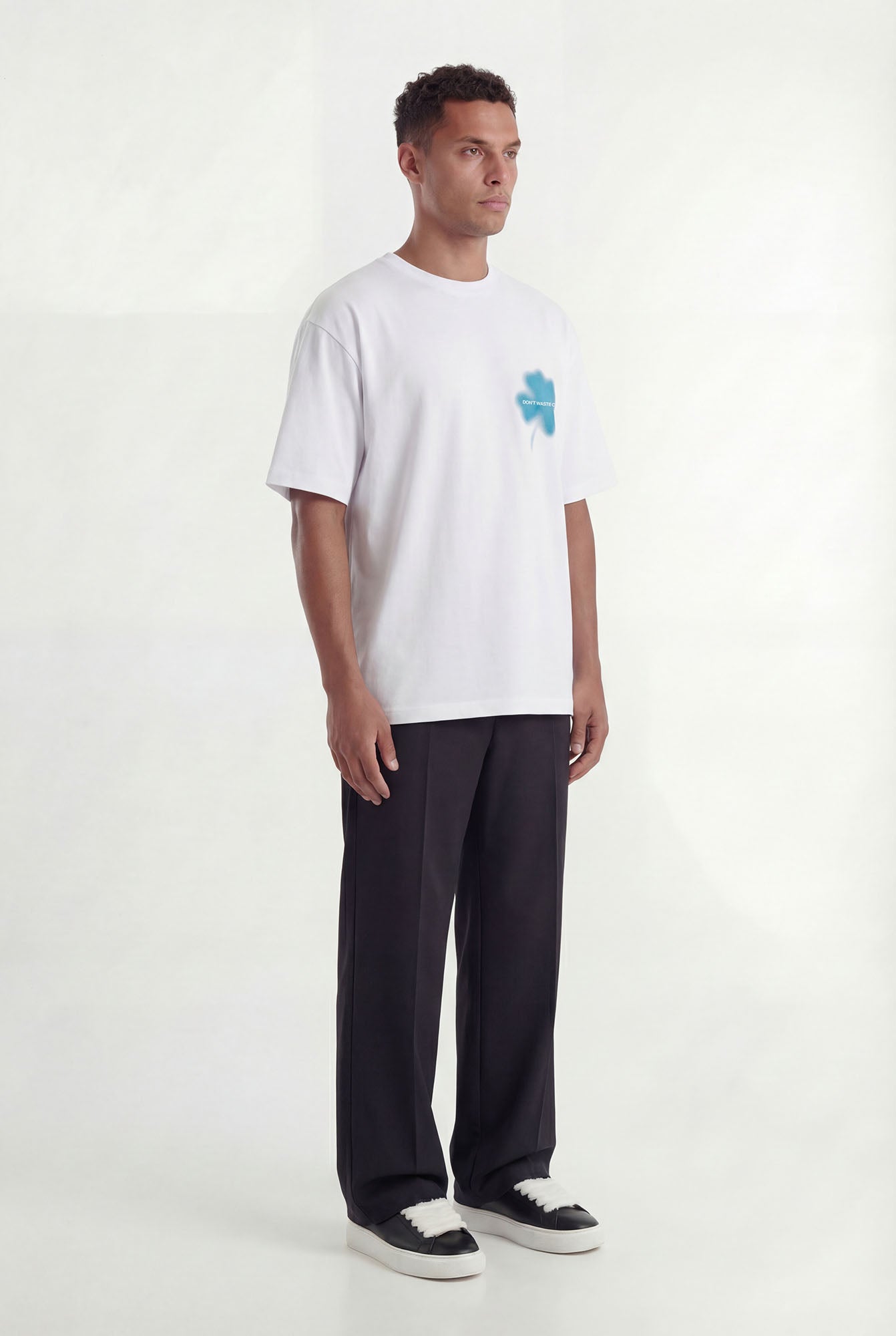 DON’T WASTE CULTRE Kaorisa T-shirt White