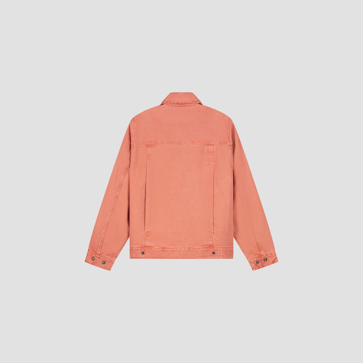 OLAF WASHED CANVAS JACKET - BURNT CORAL