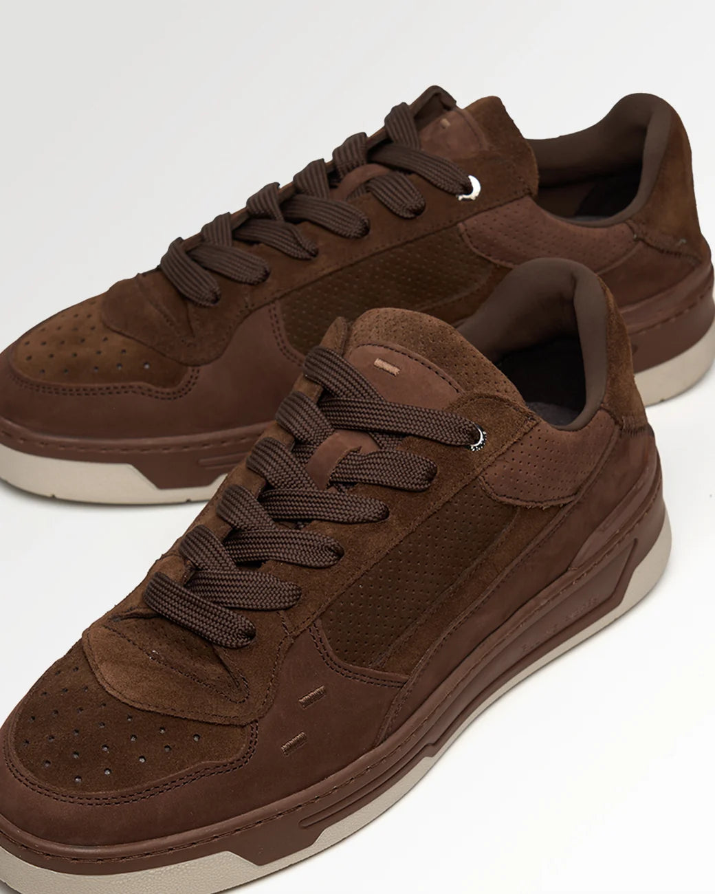 FILLING PIECES Cruiser Suede Chocolate