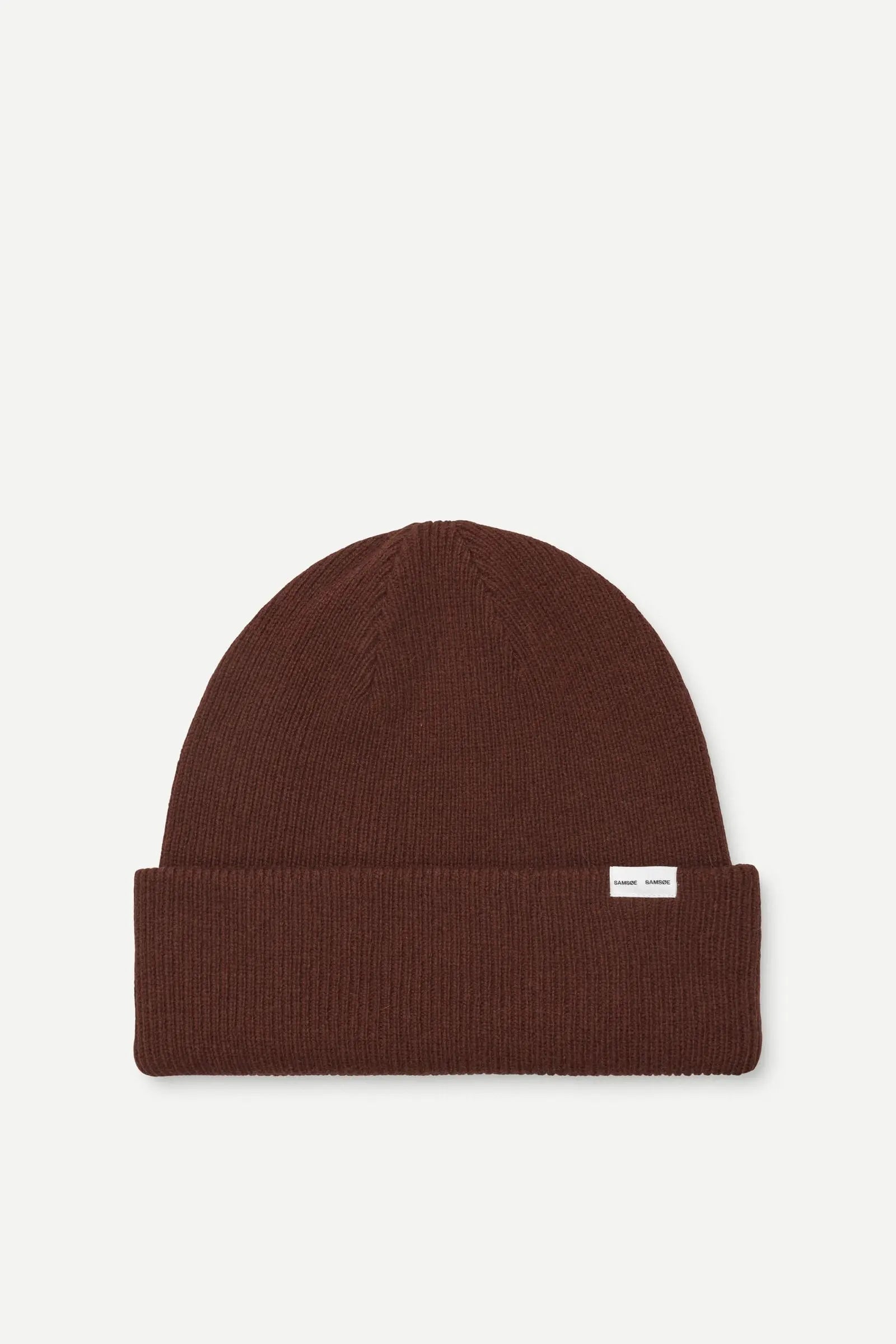 SAMSOE SAMSOE THE BEANIE 2280 Bitter Chocolate
