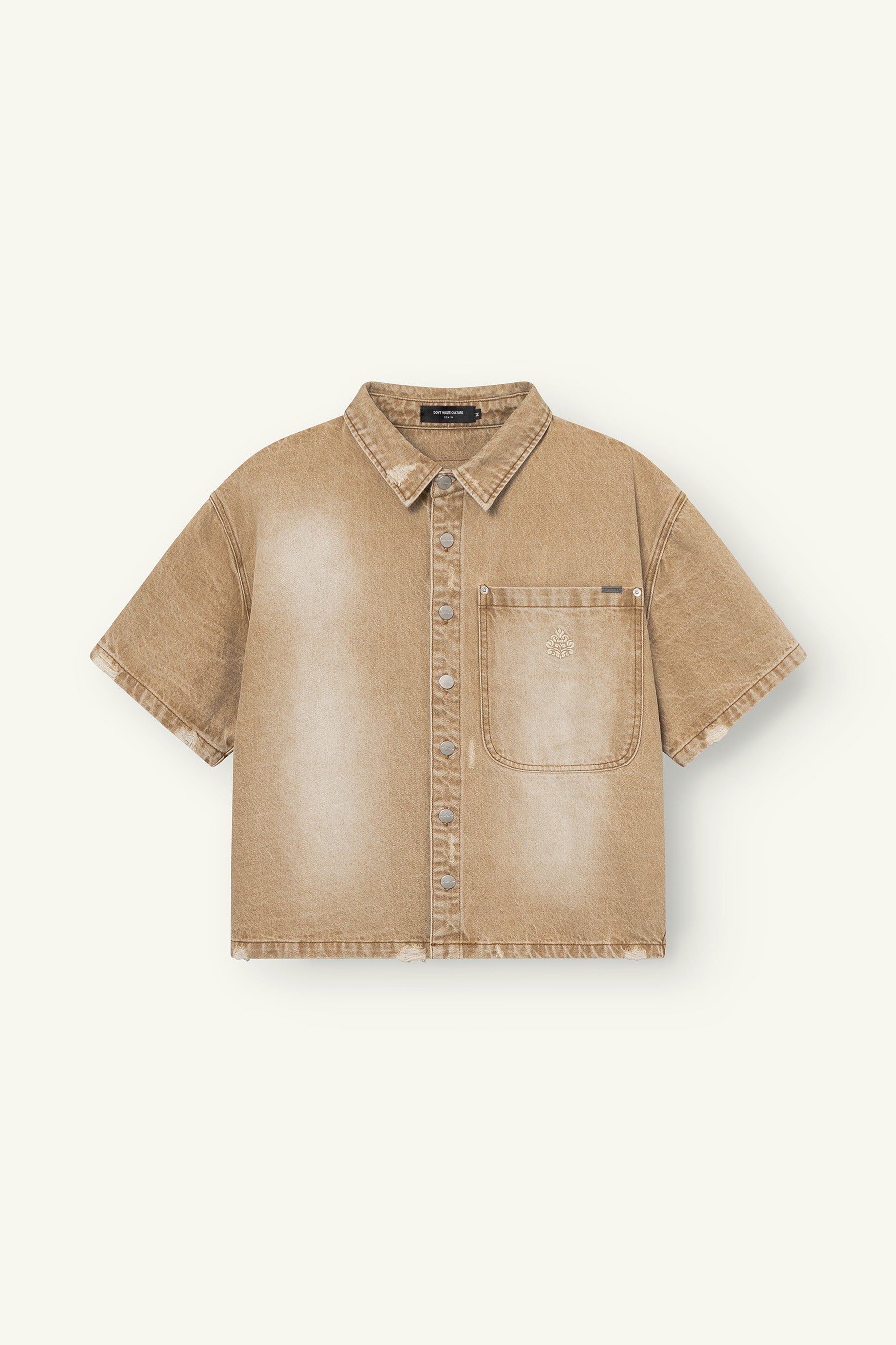 DON’T WASTE CULTURE Fenric Shirt Brown
