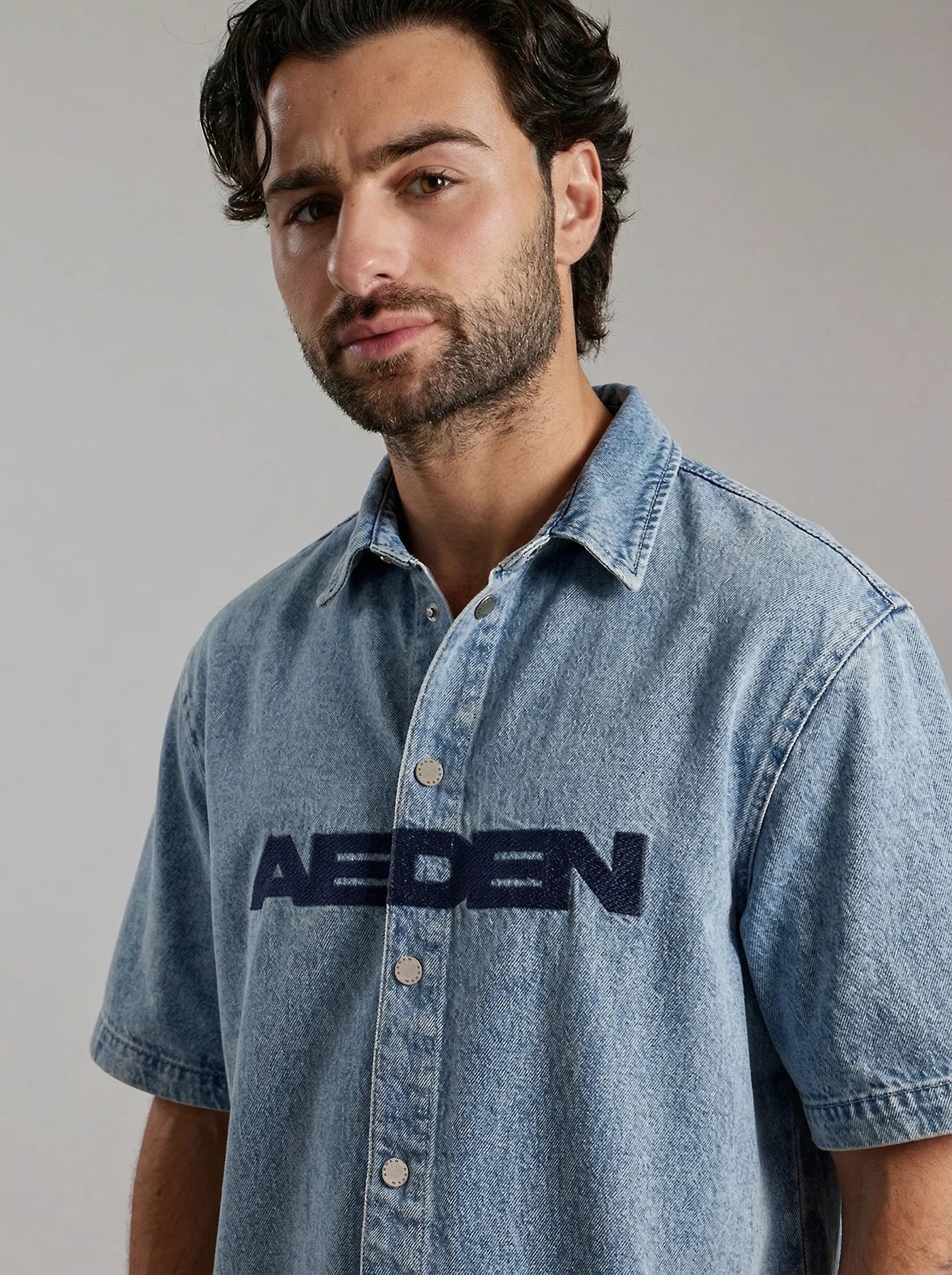 AEDEN UNION SHIRT | LIGHT BLUE DENIM