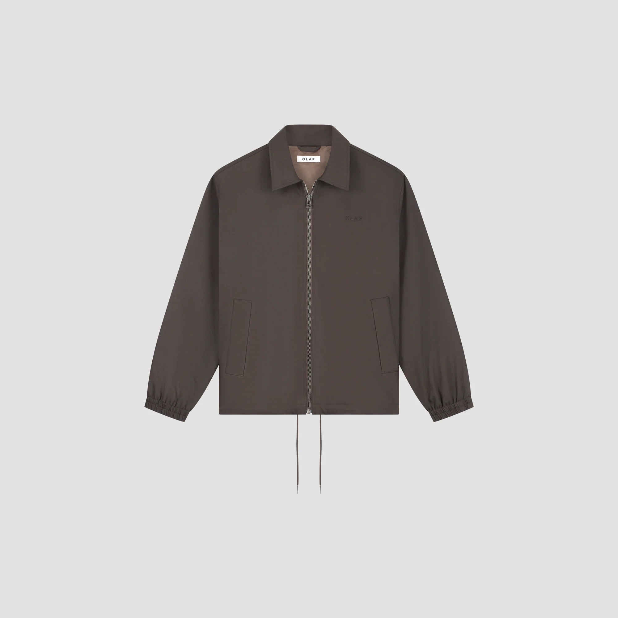 OLAF COACH JACKET - CHOCOLATE PLUM