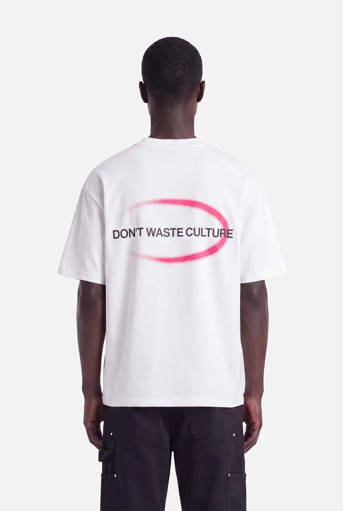 DON’T WASTE CULTURE LIRA T-SHIRT | OFF-WHITE