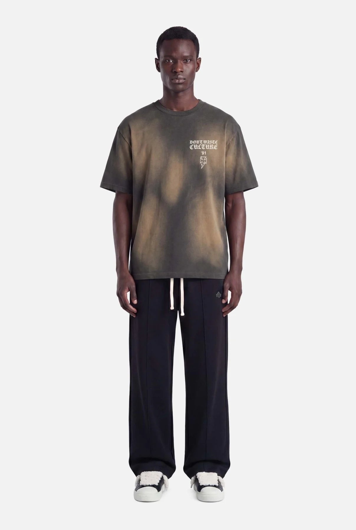 DON’T WASTE CULTURE THUNDER T-SHIRT | FADED GREY