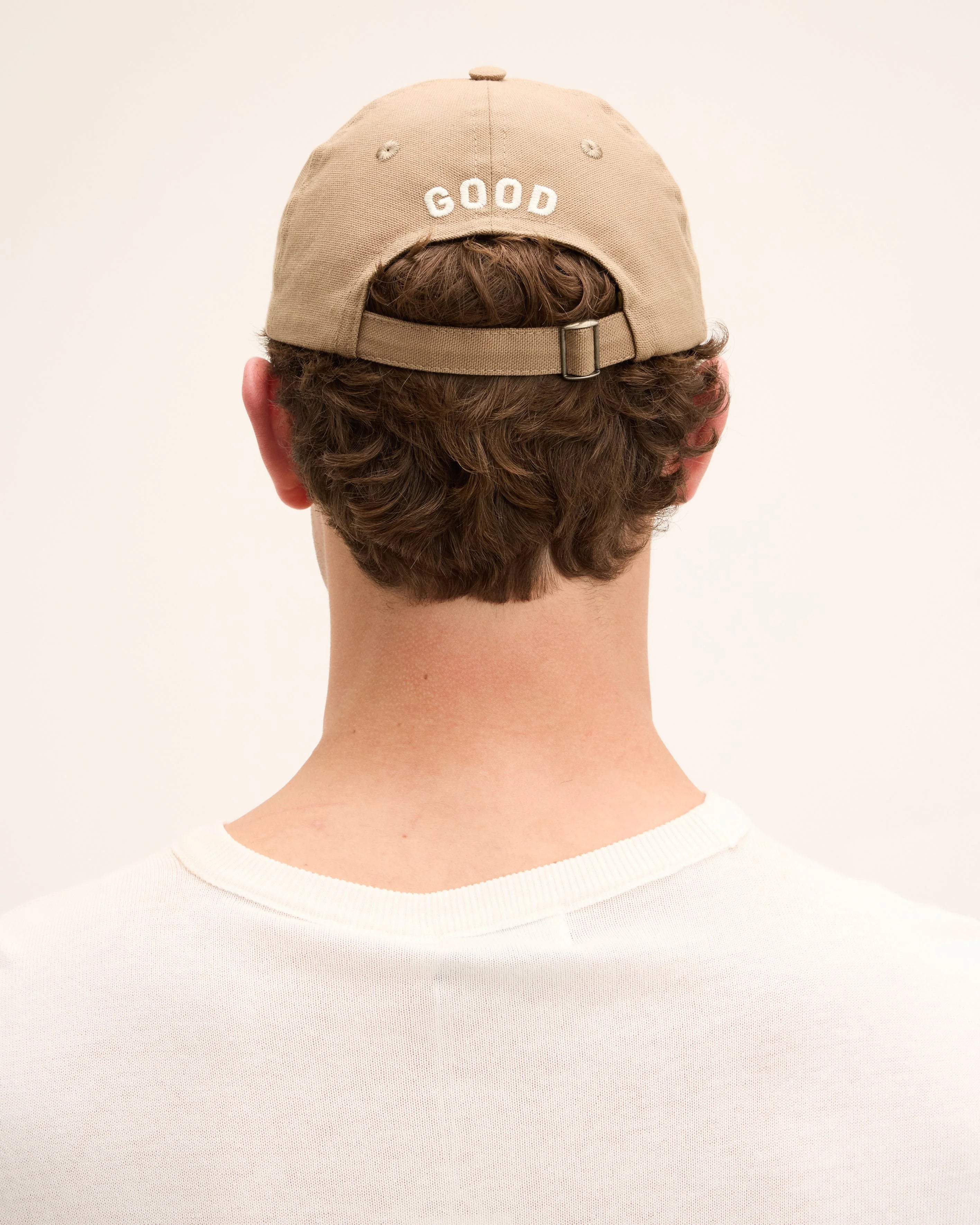 GOOD PEOPLE Good Signature Cap Beige