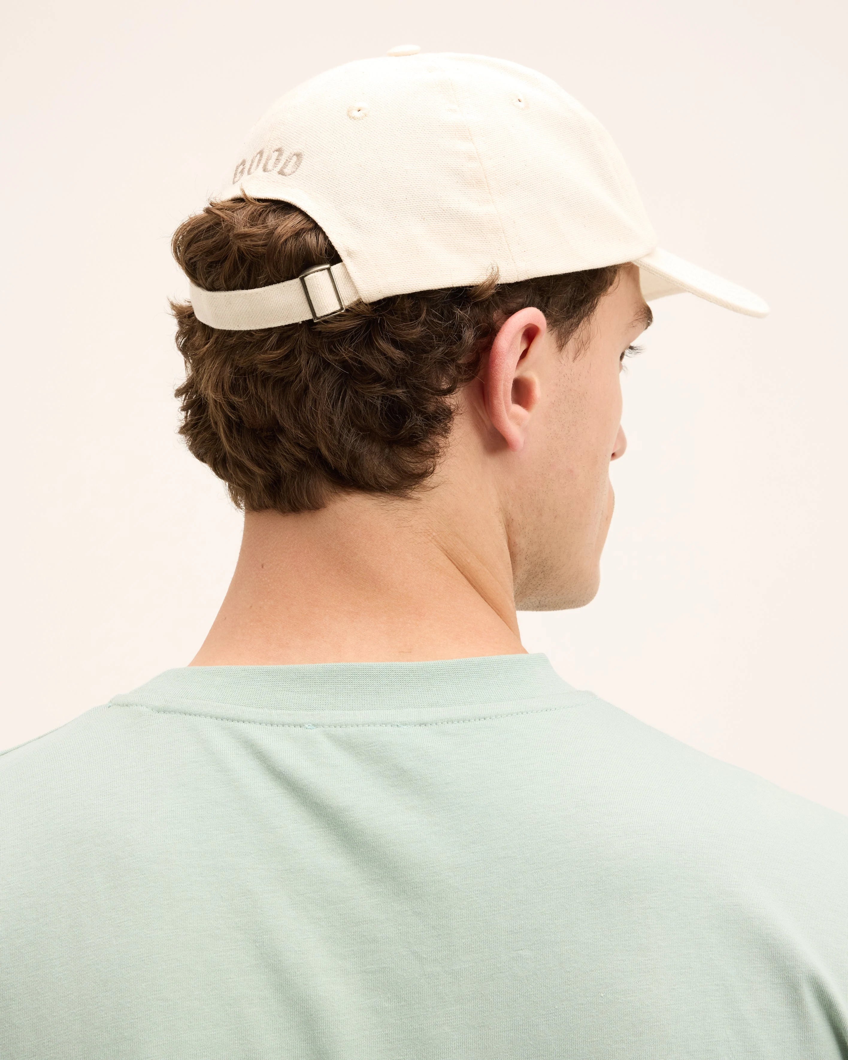 GOOD PEOPLE Good Signature Cap Off White