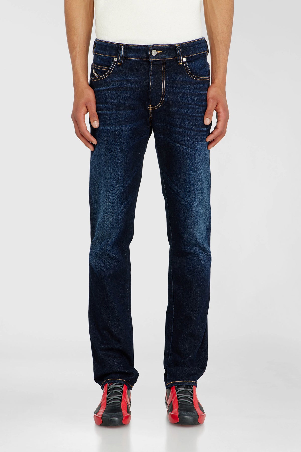 DIESEL SLIM JEANS REGULAR WAIST 1993 D-VYL | DARK BLUE