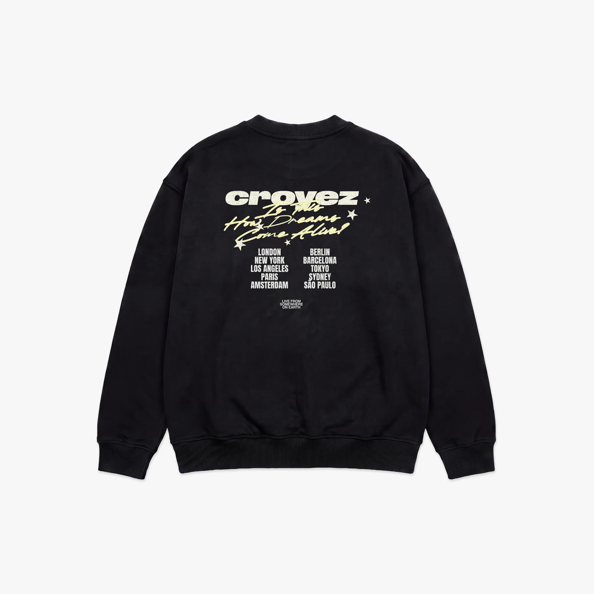 CROYEZ WORLDTOUR HEAVY SWEATER Black