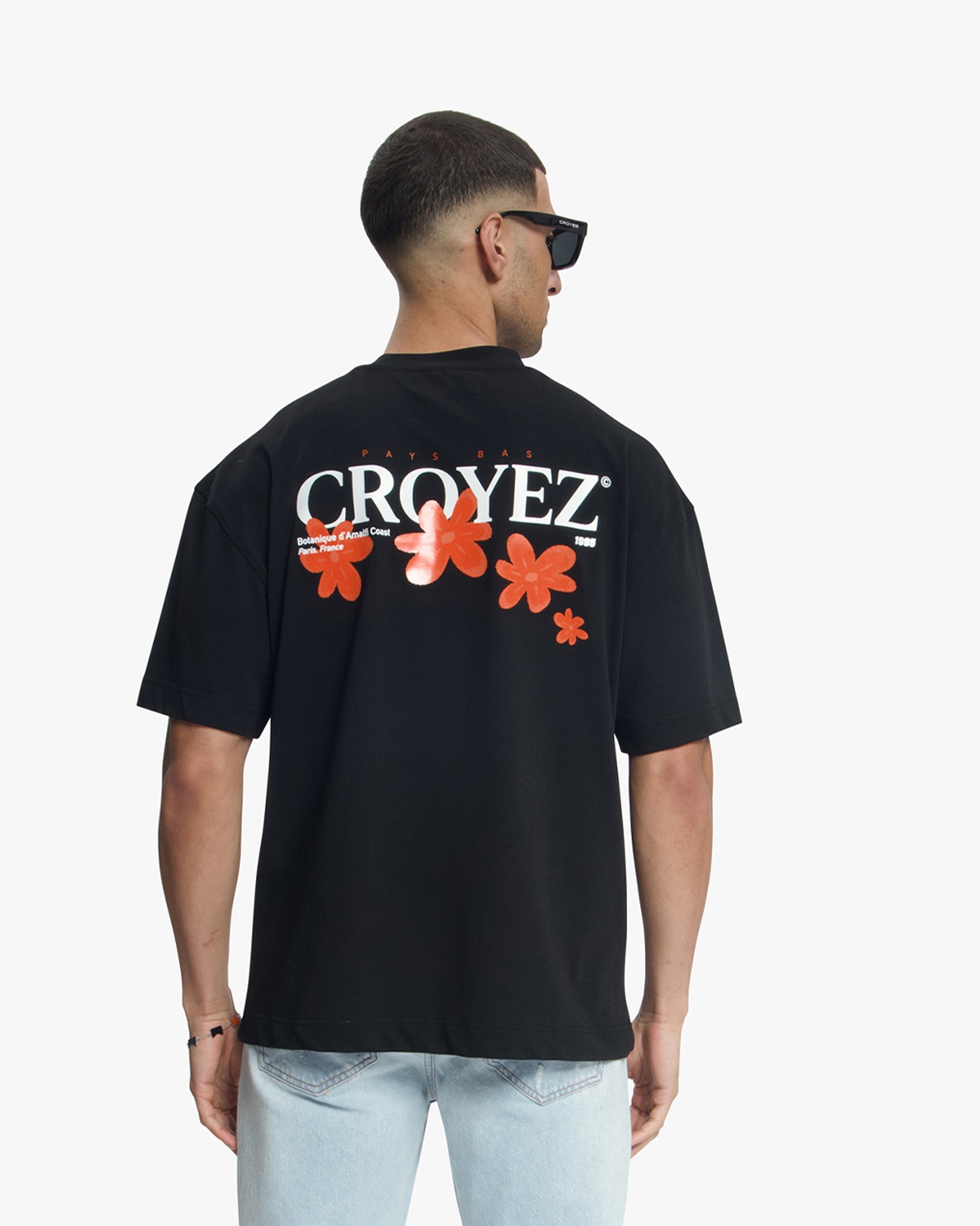 Croyez Botanique T-Shirt | Black/Orange